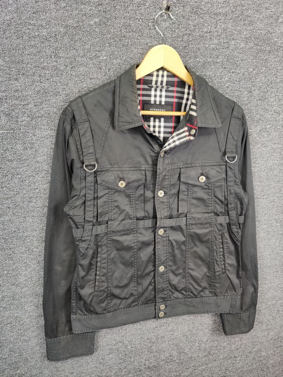 Burberry Vintage Burberry Black Label Nova Check Jacket Size US L / EU 52-54 / 3 - 5 Thumbnail