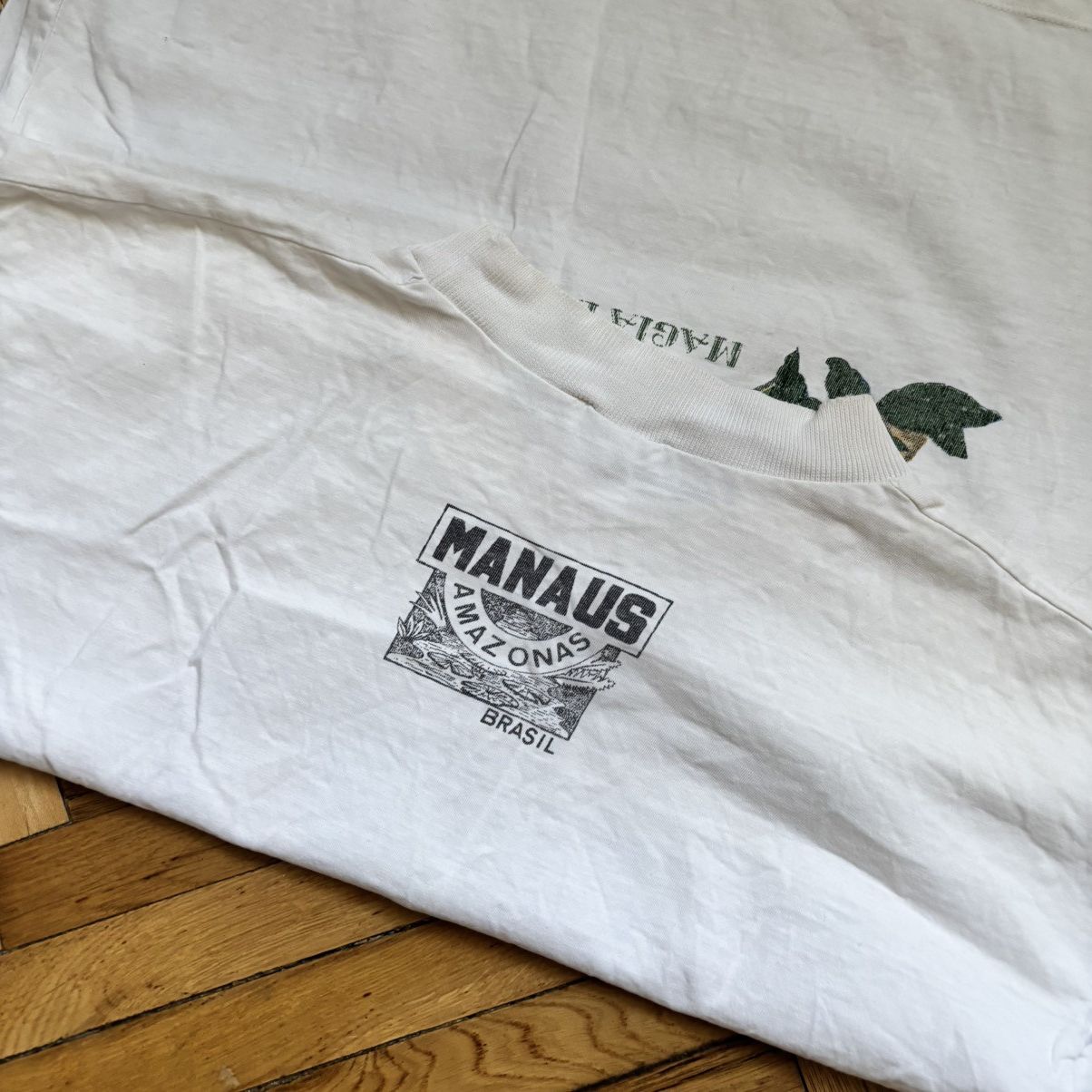 Vintage Vintage 80’s Brazil Amazonia T-Shirt ERD Style Size US S / EU 44-46 / 1 - 6 Thumbnail