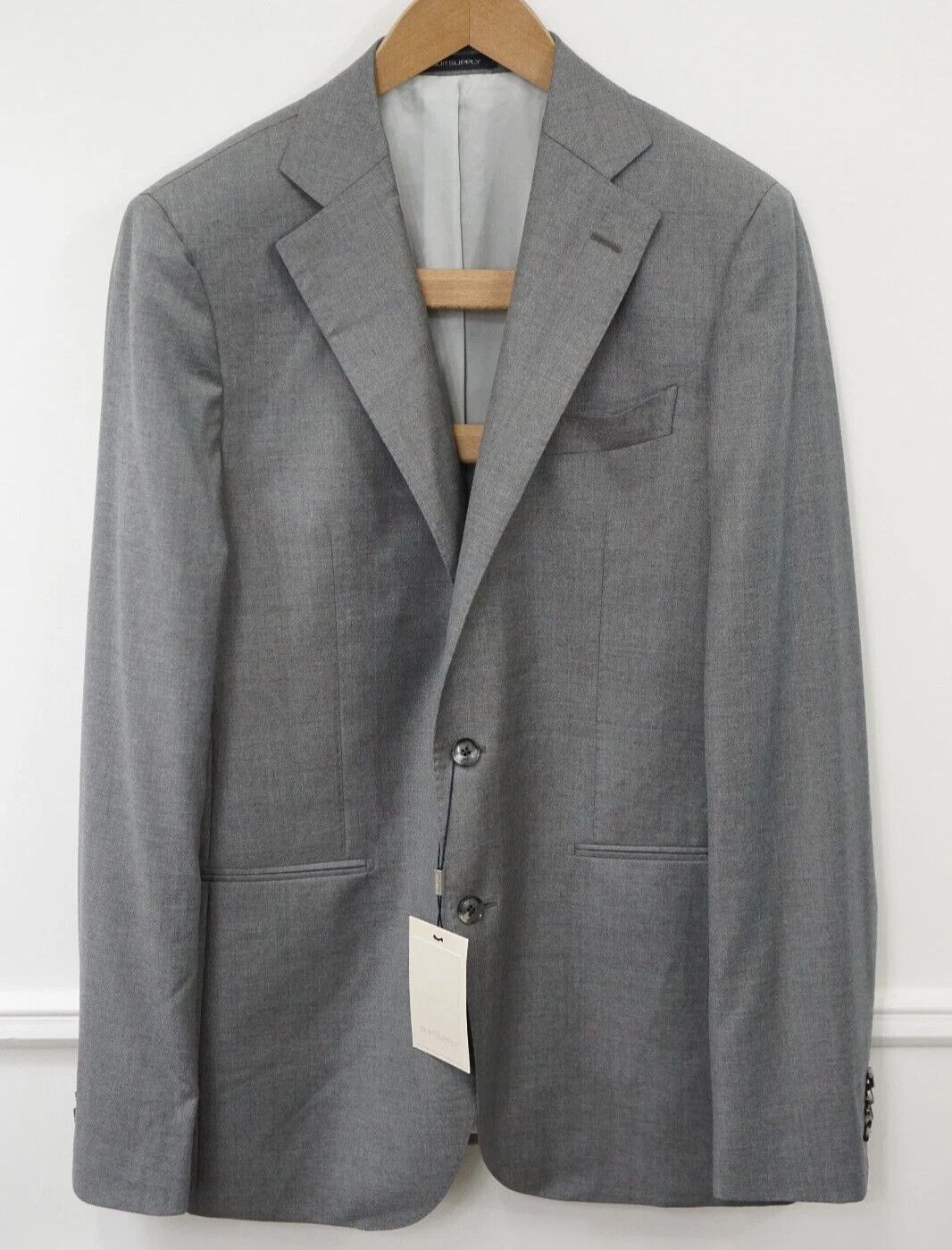 Suitsupply Men Suitsupply Blazer La Spalla Wool Vitale Barberis US40L Size 40L - 1 Thumbnail
