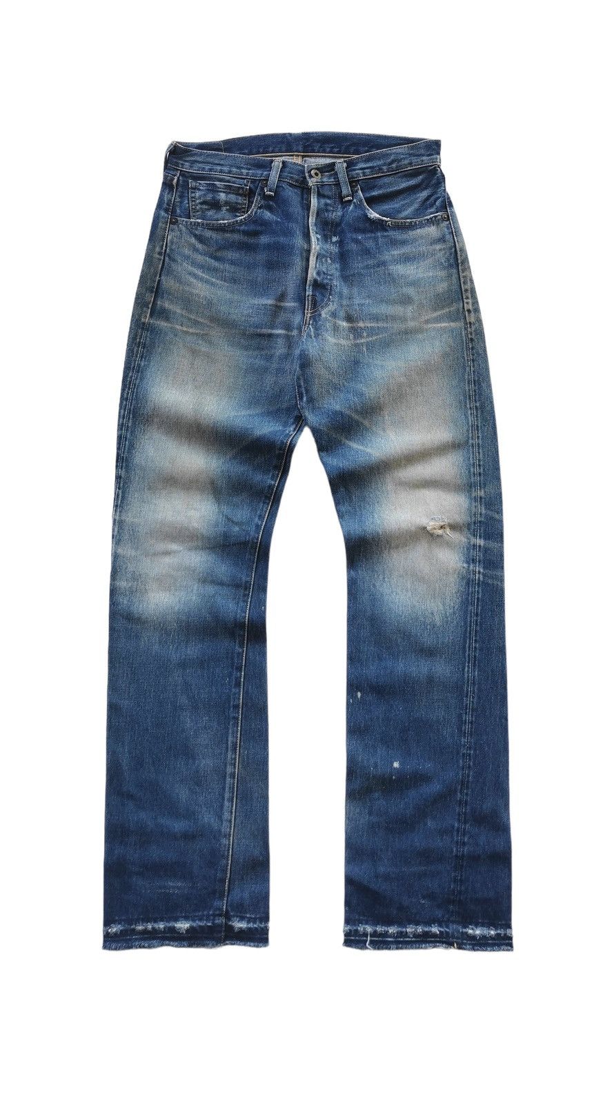Le Grande Bleu (L.G.B.) Levis Vintage Clothing LVC Selvedge Denim Jeans Size US 31 - 3 Thumbnail