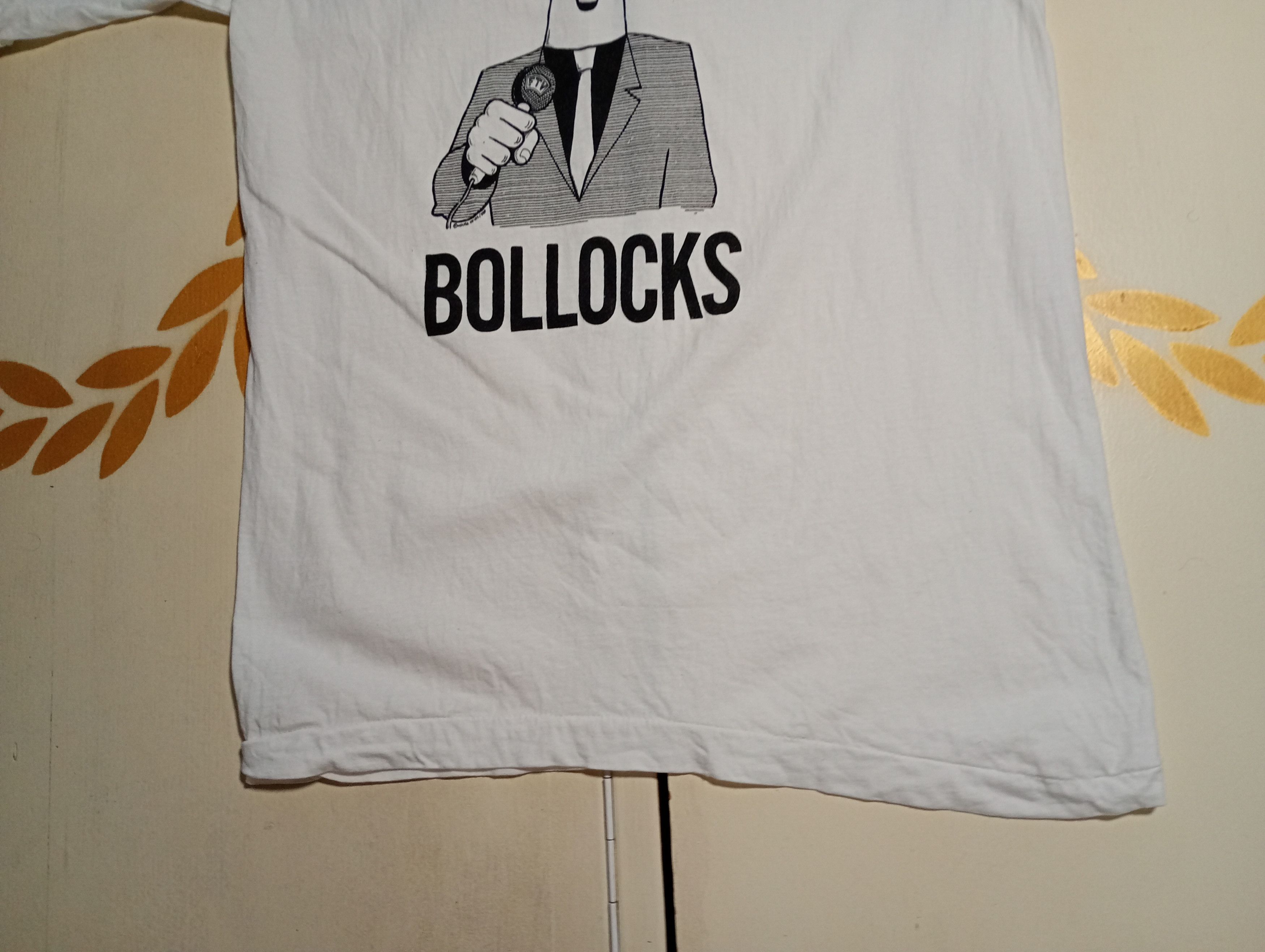 Vintage Roger Says Bolloks T-Shirt Vintage 80's Size US M / EU 48-50 / 2 - 3 Thumbnail