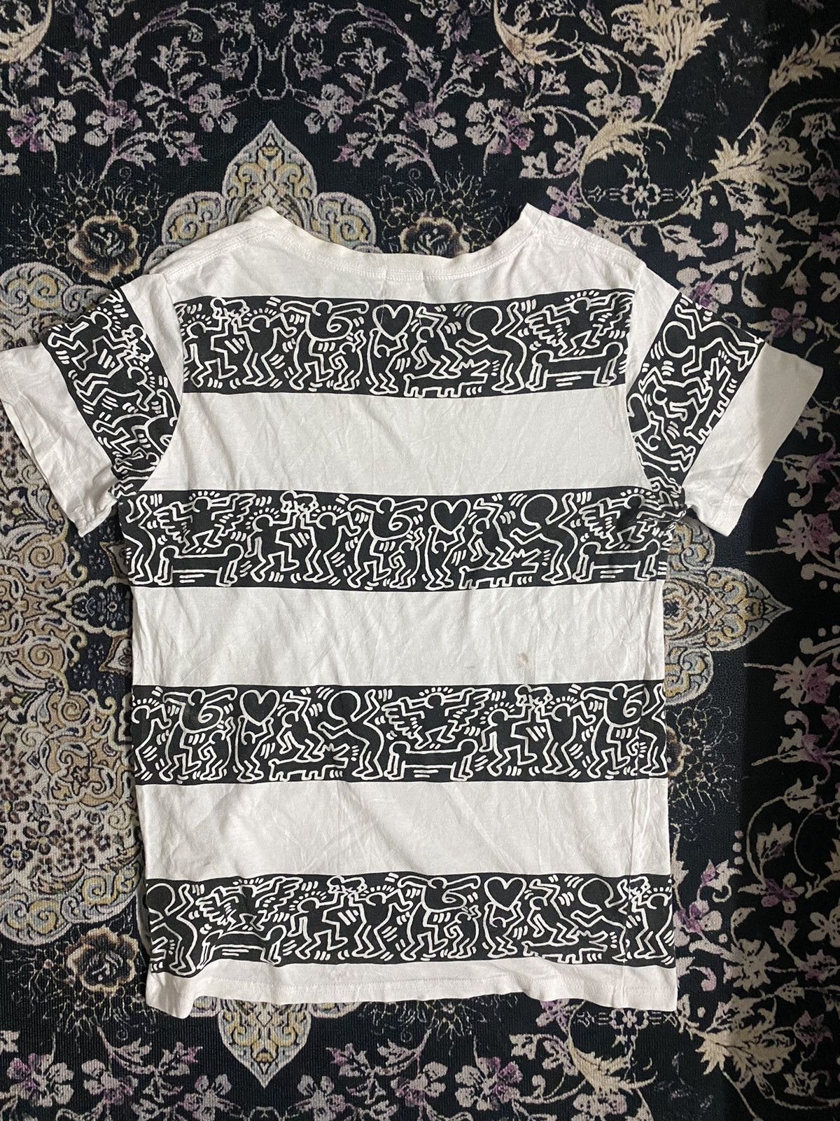 Japanese Brand × Keith Haring simplicite X Keith Haring tshirt stripe Size M / US 6-8 / IT 42-44 - 6 Thumbnail