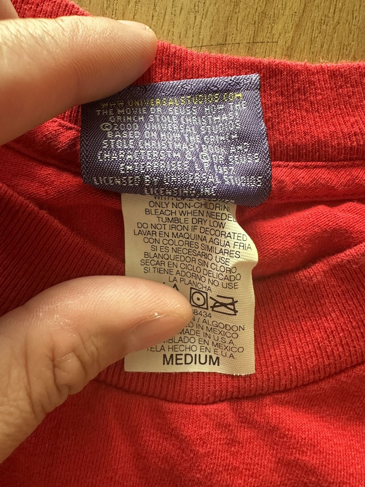 Disney × Vintage Vintage 2000 Y2K Dr Seuss’ Da Grinch Movie Promo Tee Size US M / EU 48-50 / 2 - 4 Thumbnail