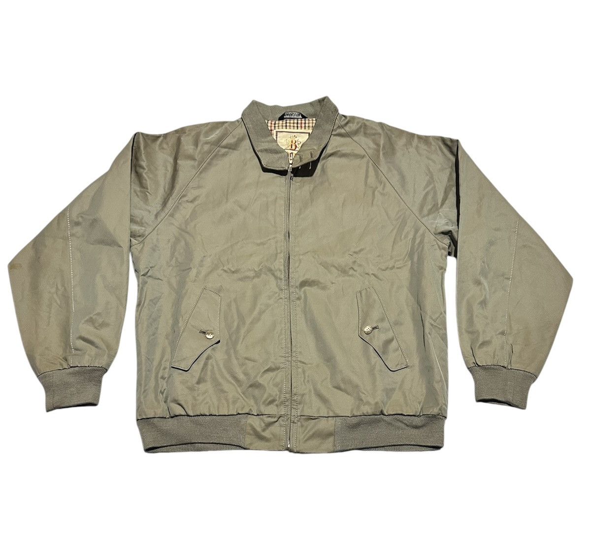 Baracuta Vintage Barracuta Style Jacket Olive Green Classic Zip Up Size US L / EU 52-54 / 3 - 1 Thumbnail