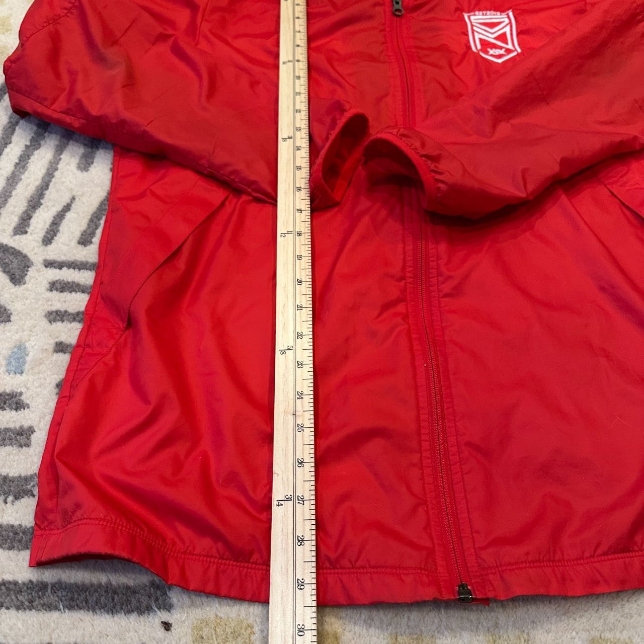 Nike Red Nike Mens Large Windbreaker Size US L / EU 52-54 / 3 - 6 Thumbnail