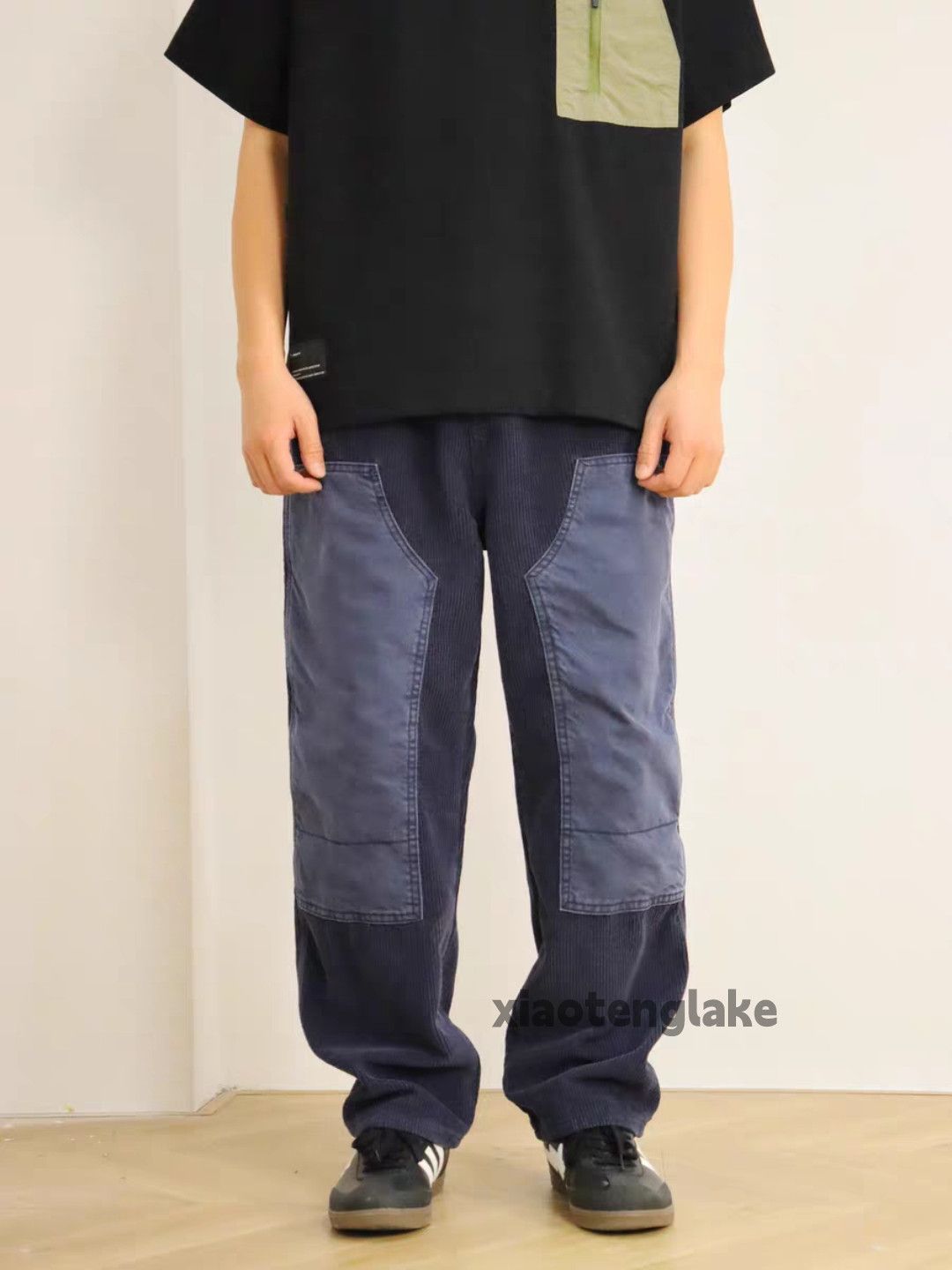 Vintage zx Balenciaga undercover style carpenter corduroy pants Size US 36 / EU 52 - 3 Thumbnail
