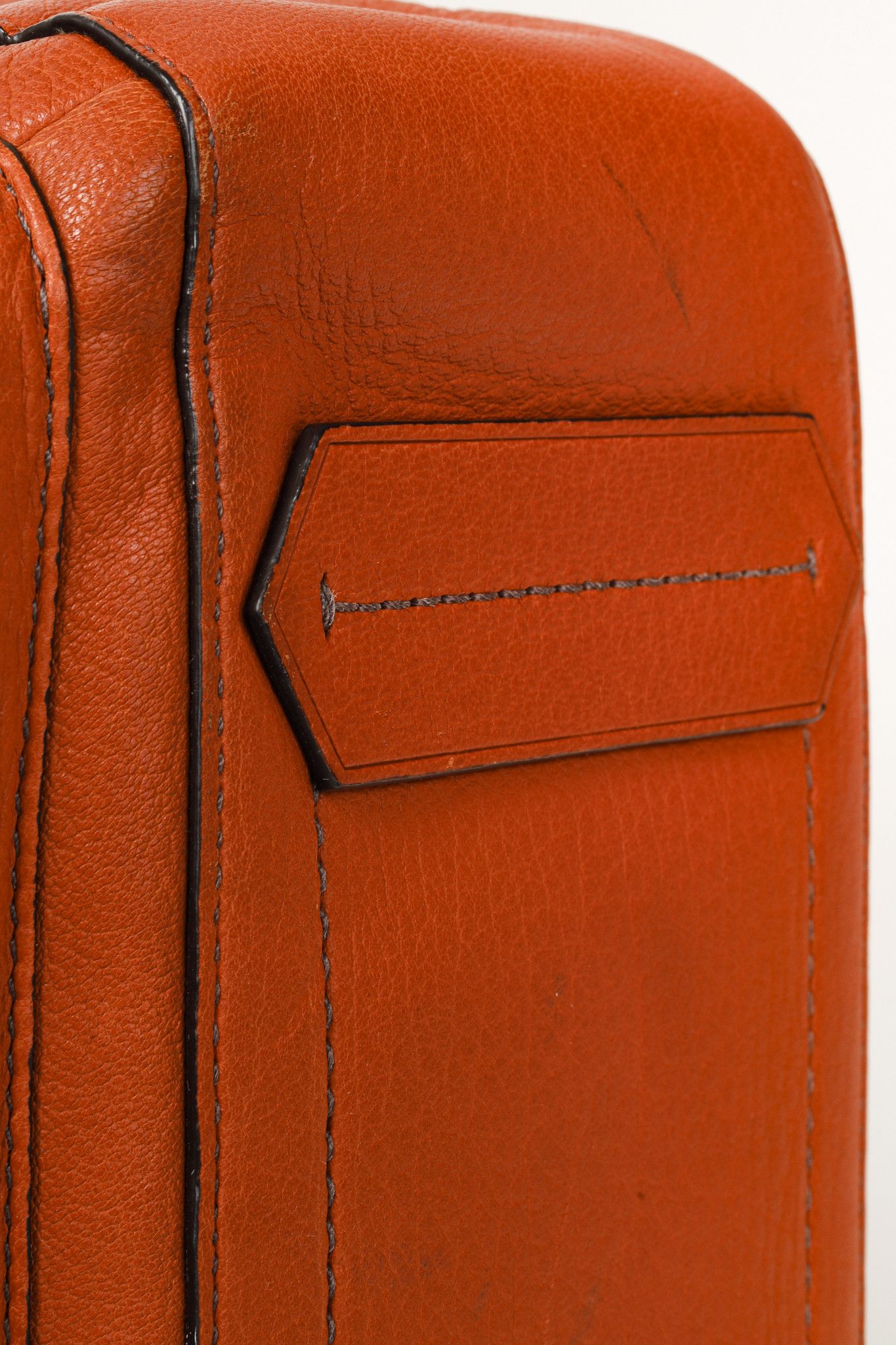 Other Reed Krakoff Orange Leather Suede Belted Tote Bag Size ONE SIZE - 6 Thumbnail