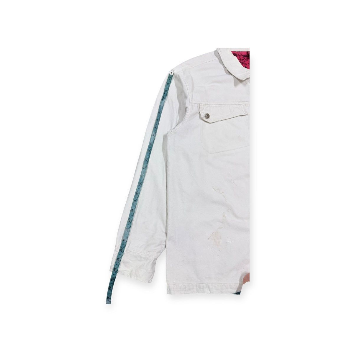 Oakley Vtg🔥Y2k Oakley White Trucker Denim Jacket Size US L / EU 52-54 / 3 - 17 Thumbnail