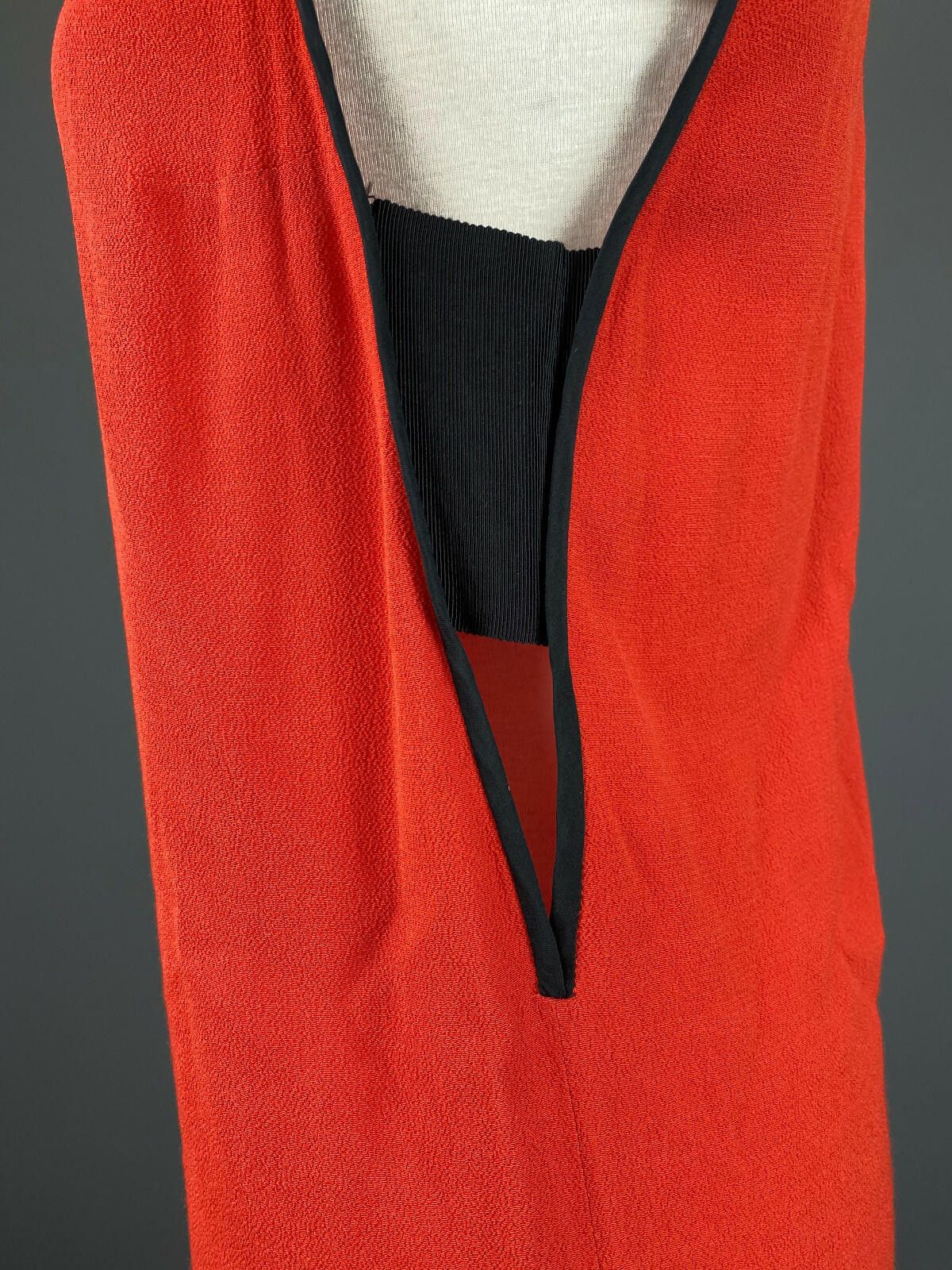 Sandro Sandro Paris Red Viscose Summer Tank Midi Dress Size 3 Size M / US 6-8 / IT 42-44 - 5 Thumbnail