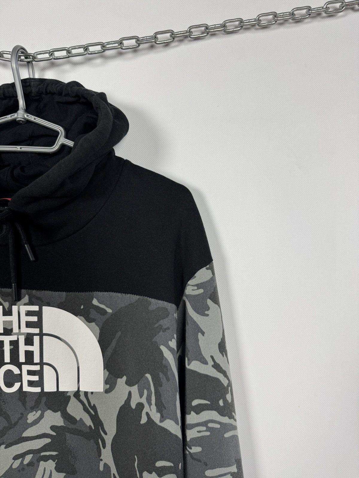 The North Face Men’s The North Face Hoodie Big Logo Black Camo Outdoor XL Size US XL / EU 56 / 4 - 2 Thumbnail