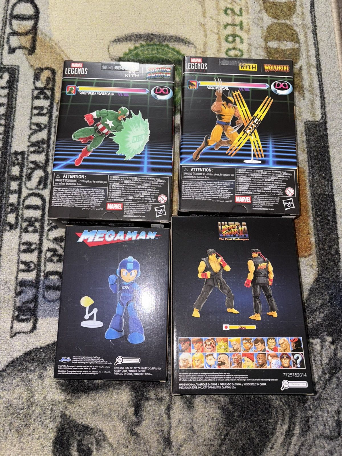 Kith × Marvel Comics Kith x Capcom vs Marvel Figure Set of 4 Size ONE SIZE - 2 Thumbnail