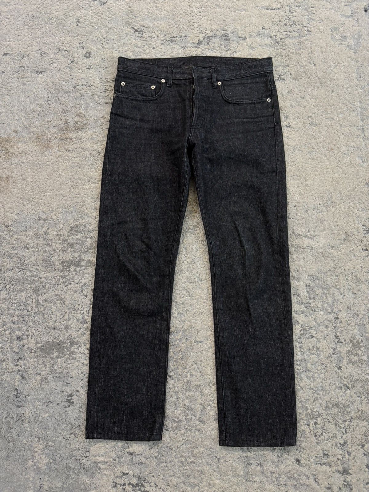 Dior Dior Homme - Black Denim Jeans by Hedi Slimane Size US 29 - 1 Thumbnail