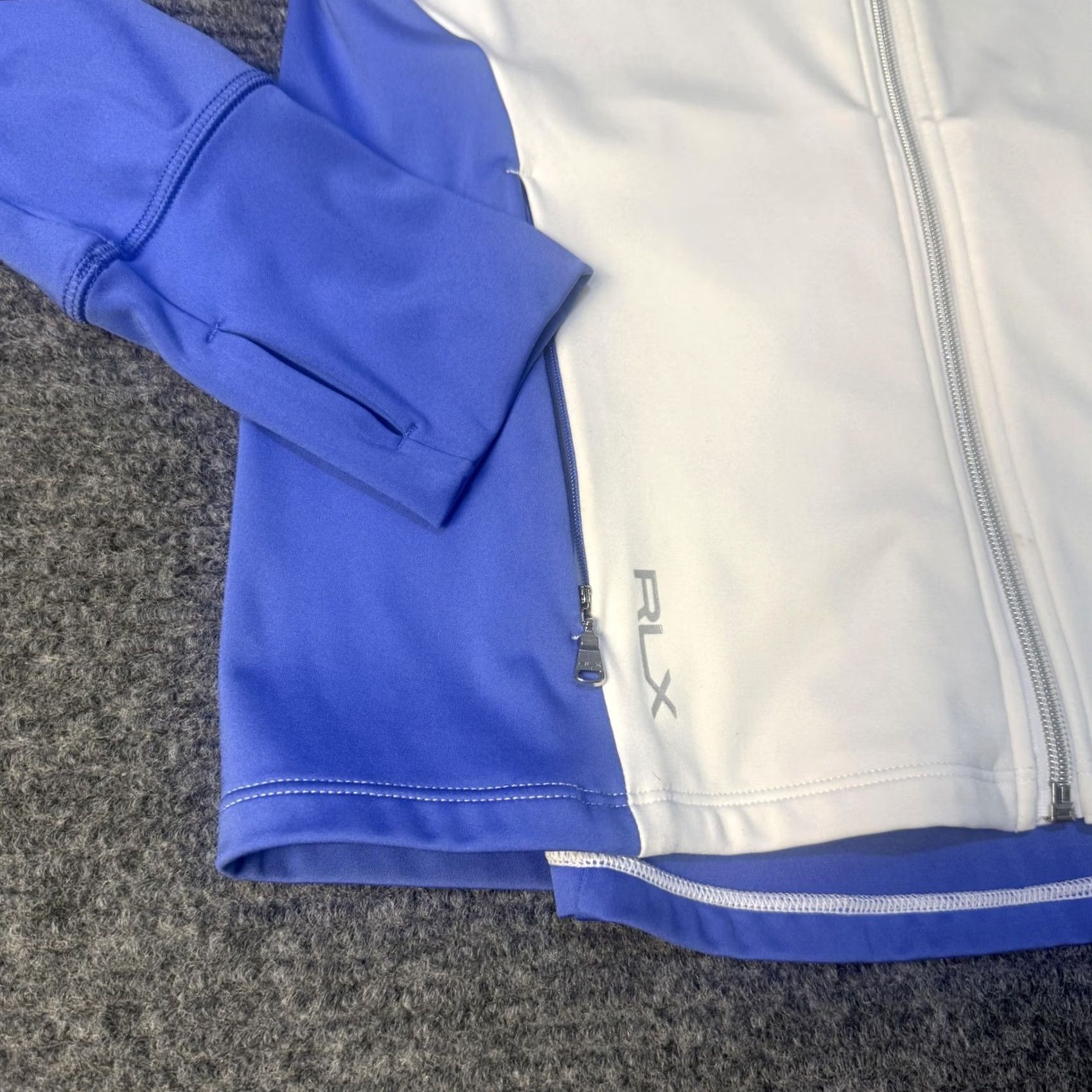 Ralph Lauren Ralph Lauren Womens Medium Blue Full Zip Golf Performance Jacket Size M / US 6-8 / IT 42-44 - 2 Thumbnail
