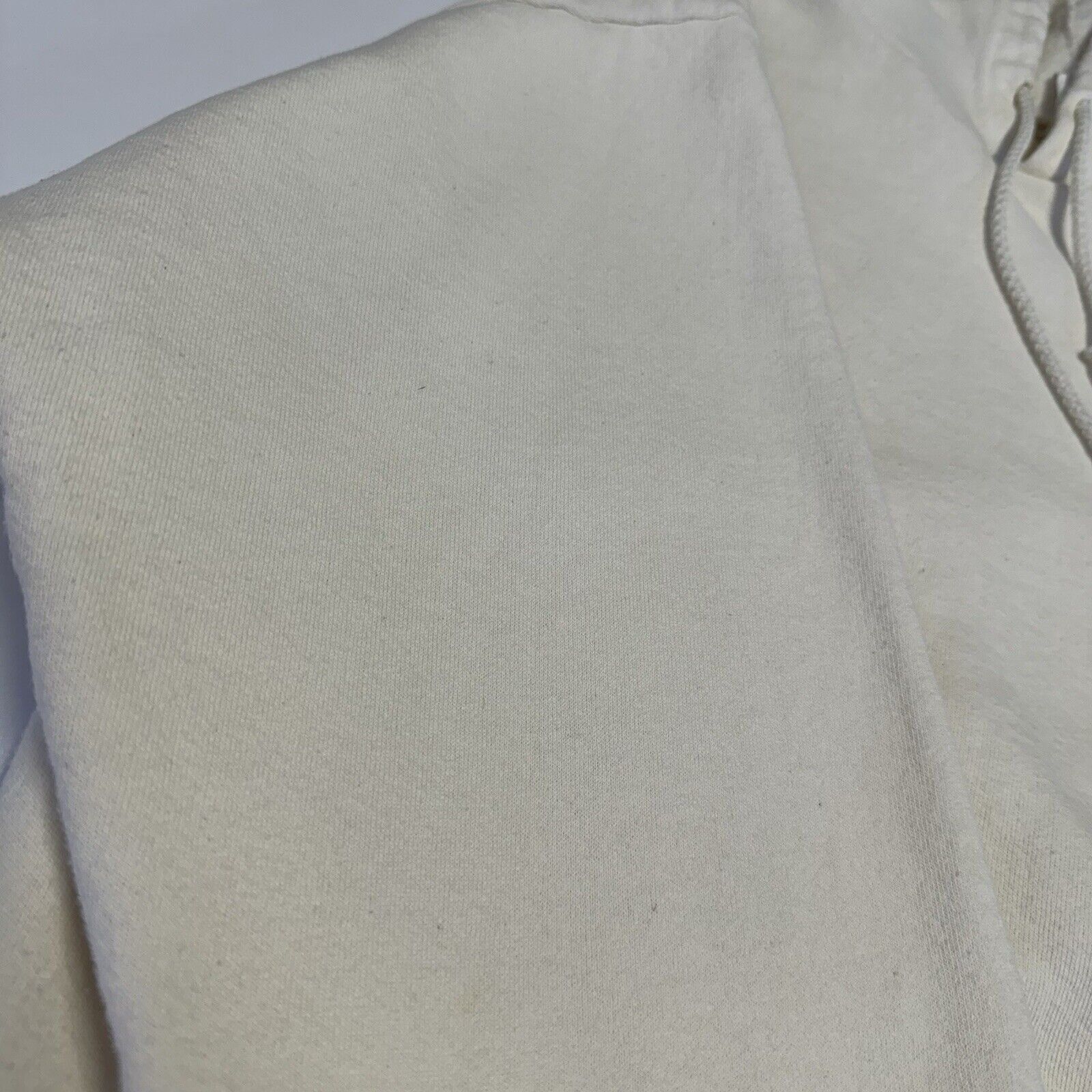 Vintage Vintage Cream White Blank Hoodie Sweatshirt Adult Medium USA Size US M / EU 48-50 / 2 - 6 Thumbnail