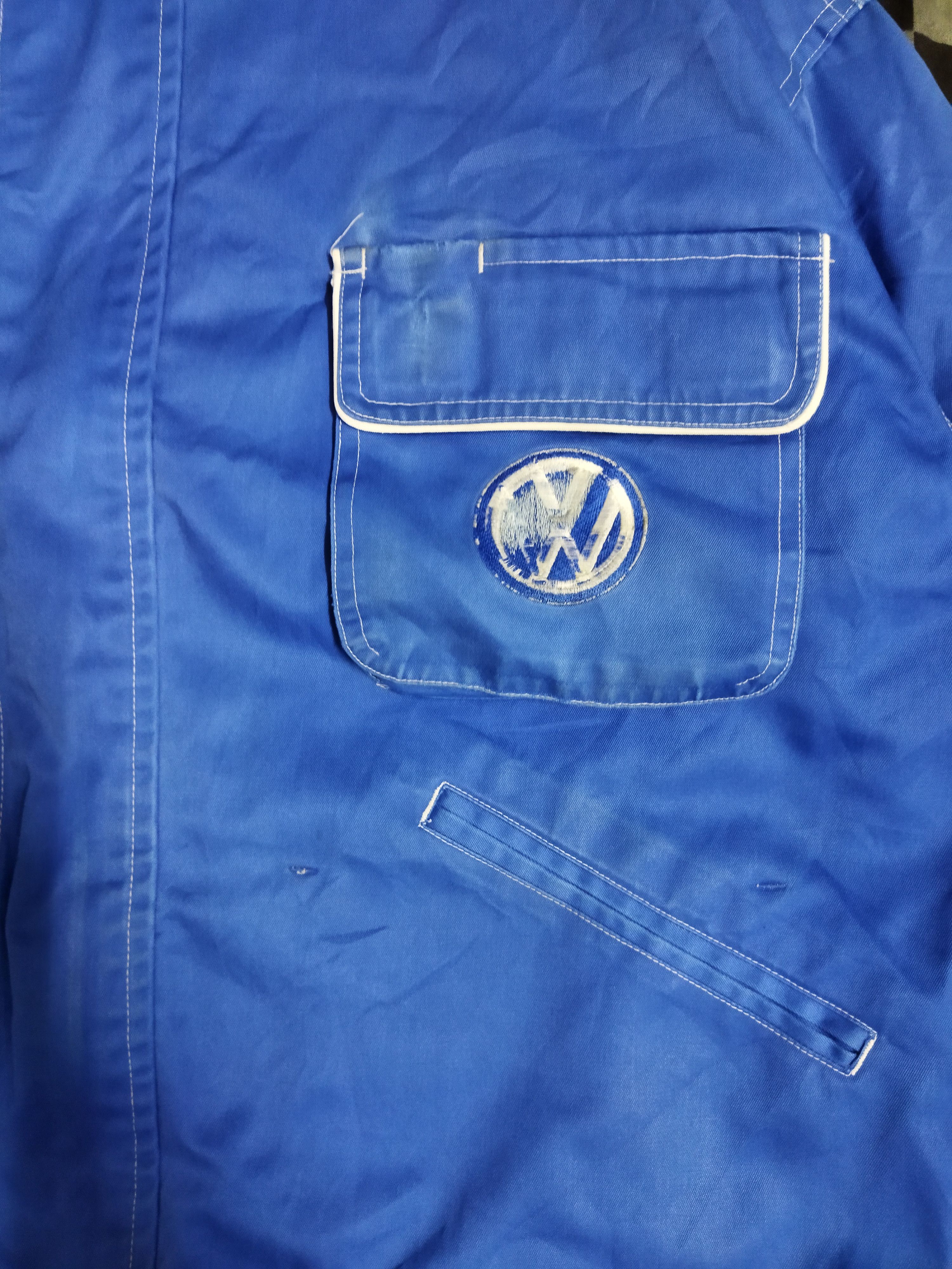 Vintage Vintage Volkswagen Workwear Jacket Size US XL / EU 56 / 4 - 4 Thumbnail