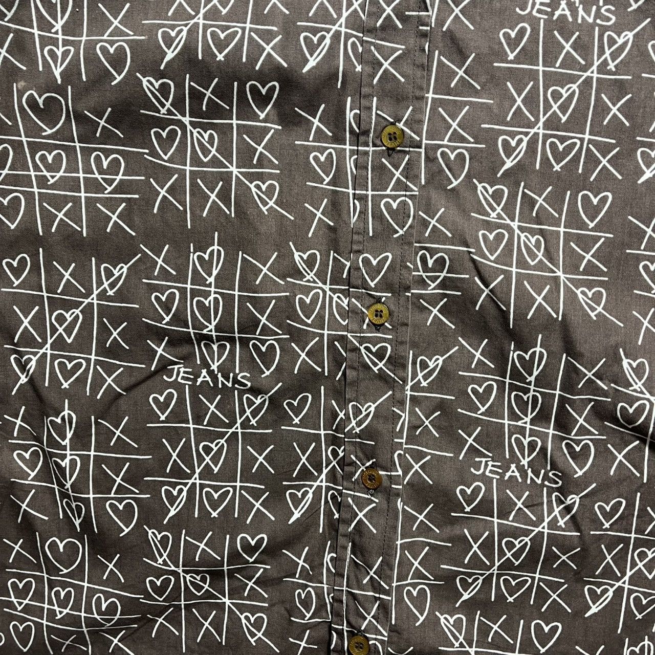 Moschino Moschino Jean Tic Tac Toe Shirt Size US M / EU 48-50 / 2 - 4 Thumbnail