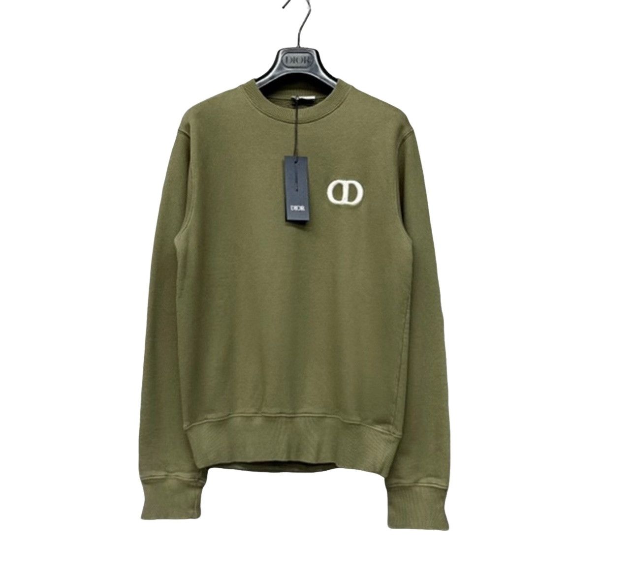 Dior Dior CD Logo Embroidered Sweatshirt Size S Size US S / EU 44-46 / 1 - 1 Thumbnail