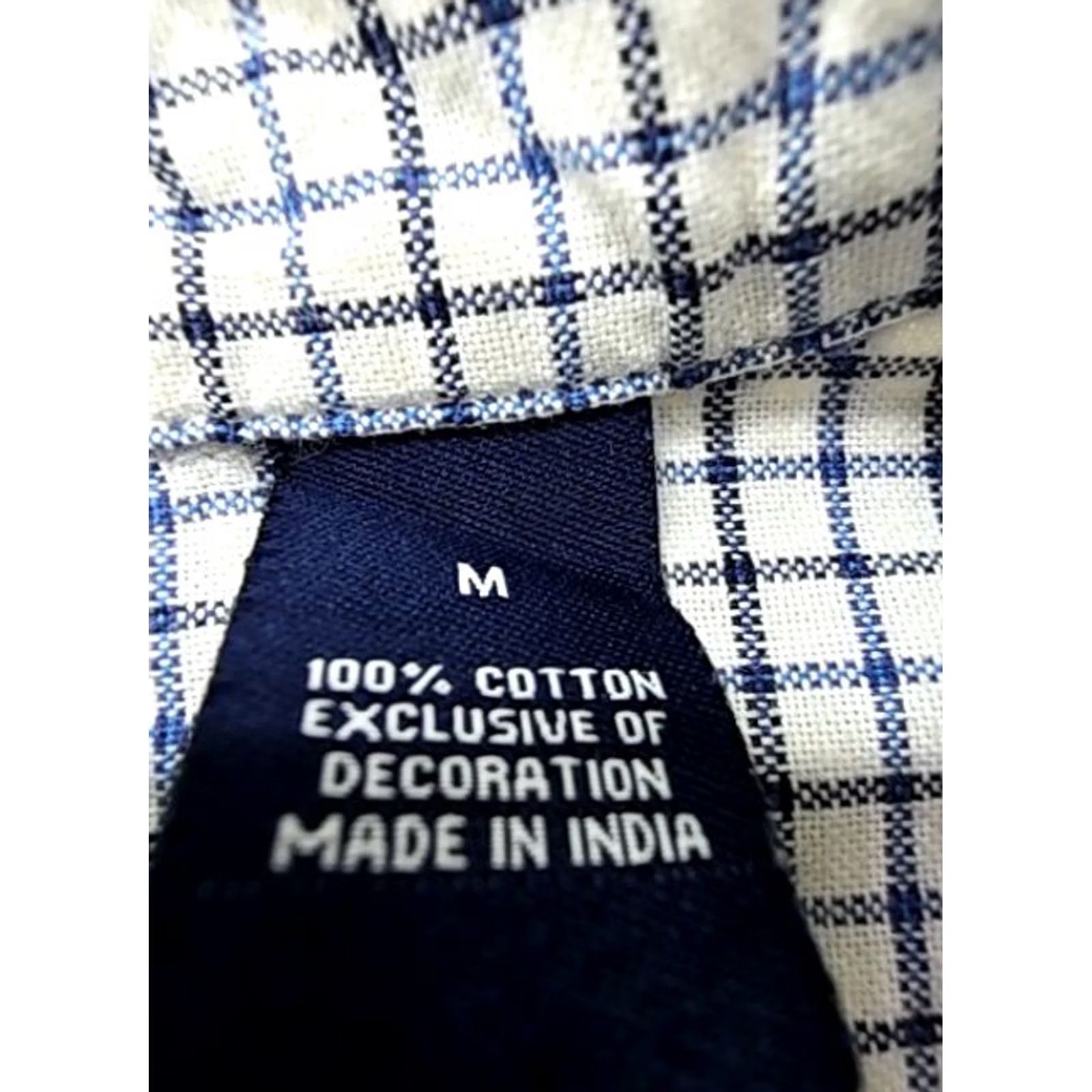Chaps Chaps Blue Gingham Long Sleeve Button Down Shirt Mens M Cotton 100% Shirt Size US M / EU 48-50 / 2 - 5 Thumbnail