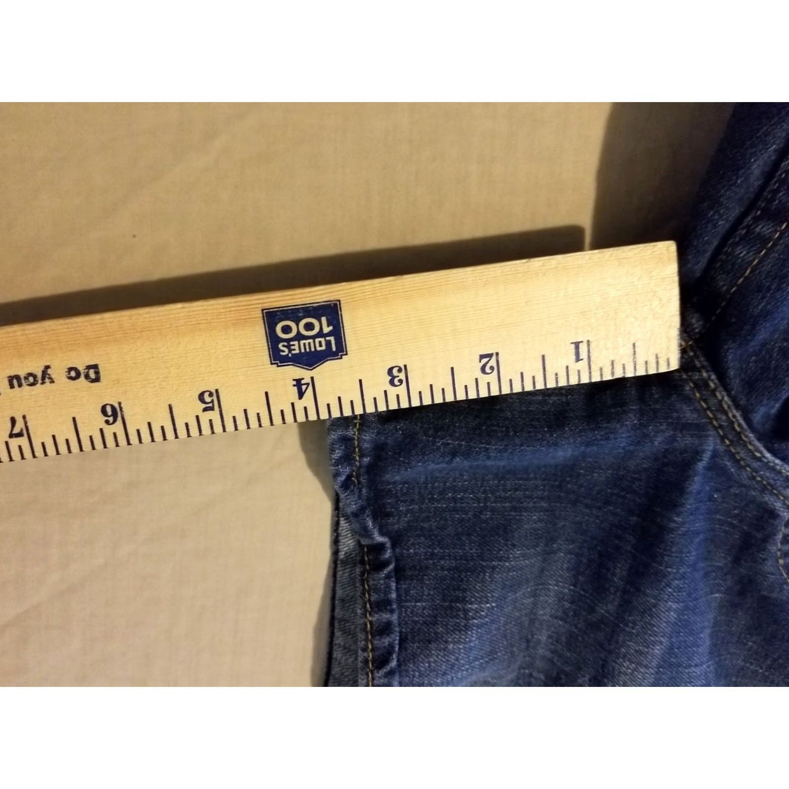 Polo Ralph Lauren Polo Ralph Lauren Shorts Womens 12 Blue Denim Jean Size 34" / US 12 / IT 48 - 6 Thumbnail