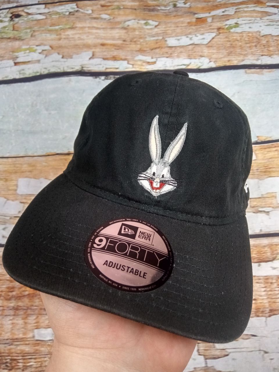 New Era New Era 9FORTY Looney Tunes Bugs Bunny Black Cap Hat Size ONE SIZE - 1 Thumbnail