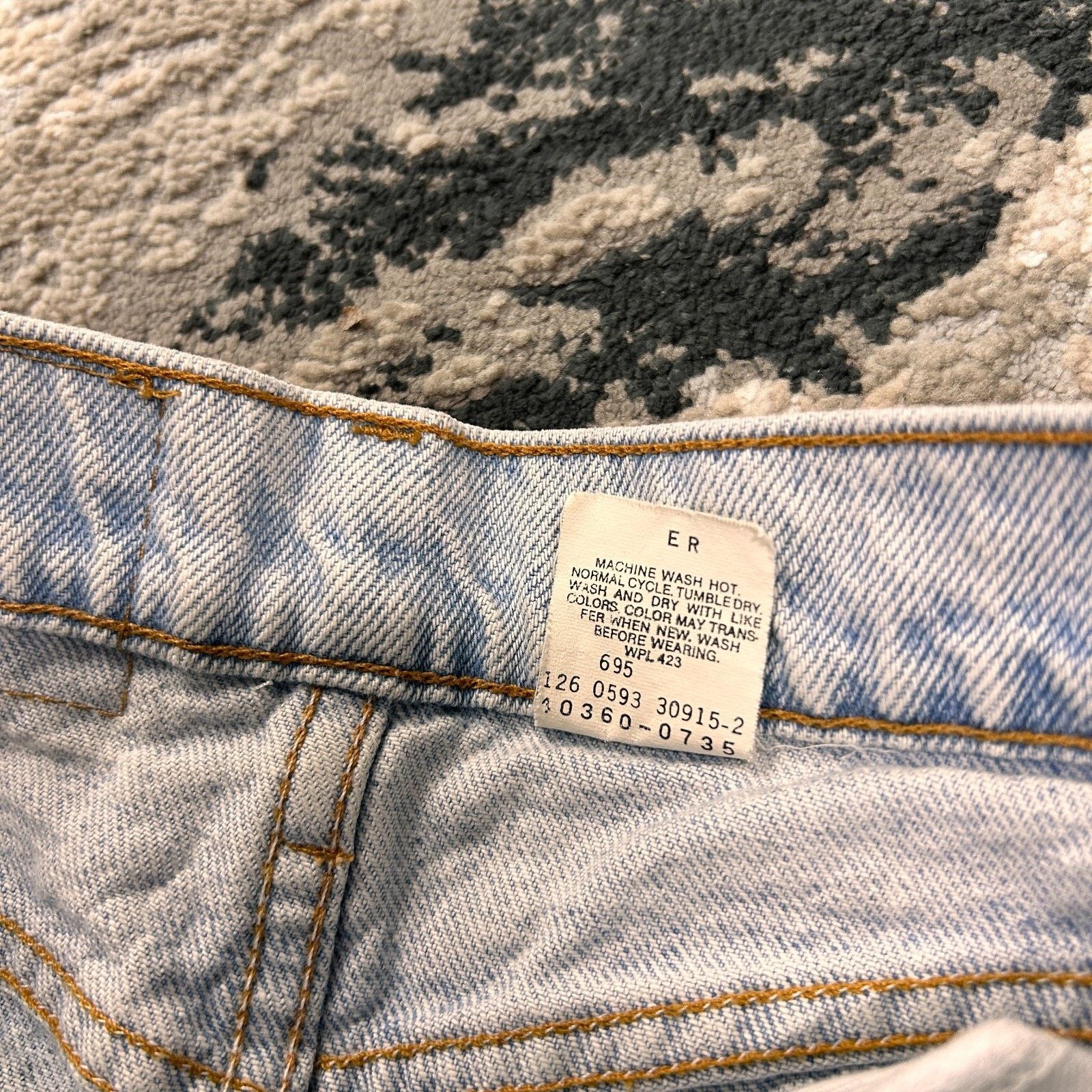 Levi's Levi's 560 VTG Jeans Womens 11 Blue Denim Cotton 1993 Size 26" / US 2 / IT 38 - 7 Thumbnail