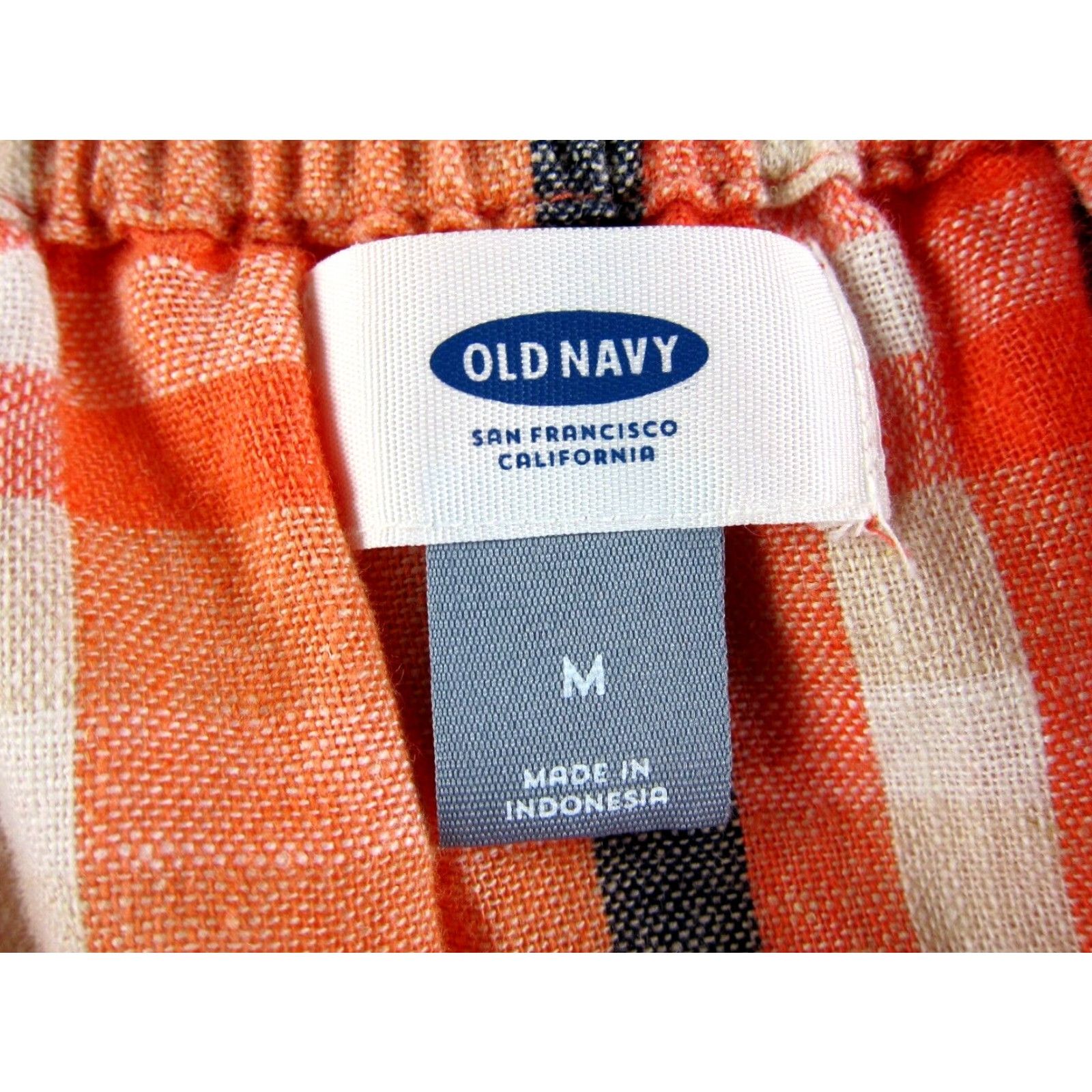 Old Navy Old Navy Plaid Pocket Tank Sun Dress Women Medium Linen Rayon Pink Size M / US 6-8 / IT 42-44 - 3 Thumbnail
