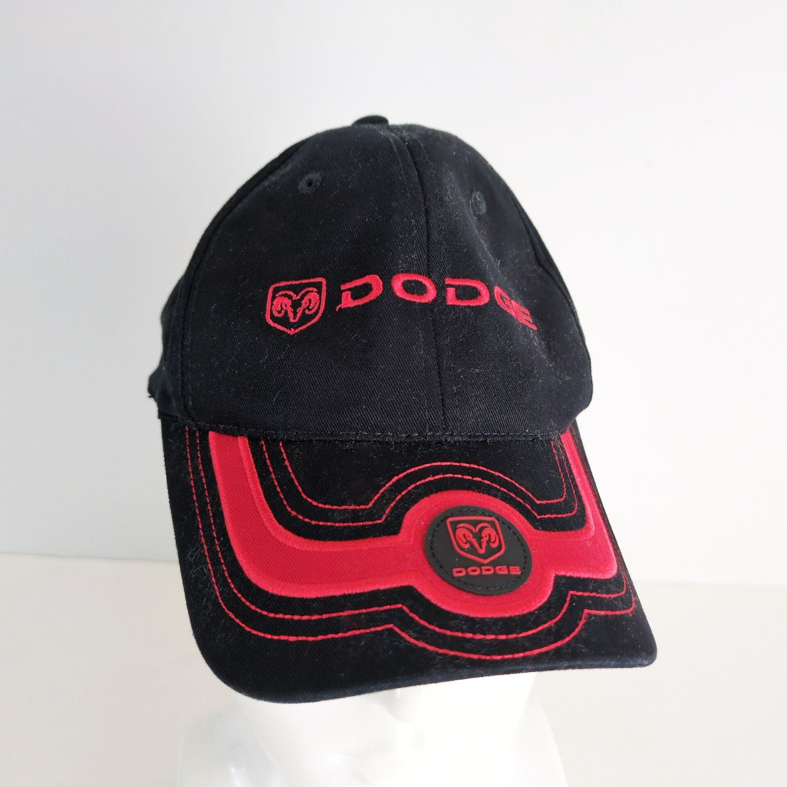 Chrysler 2005 Dodge Ram Black Red Baseball Hat Ball Cap Size ONE SIZE - 1 Thumbnail