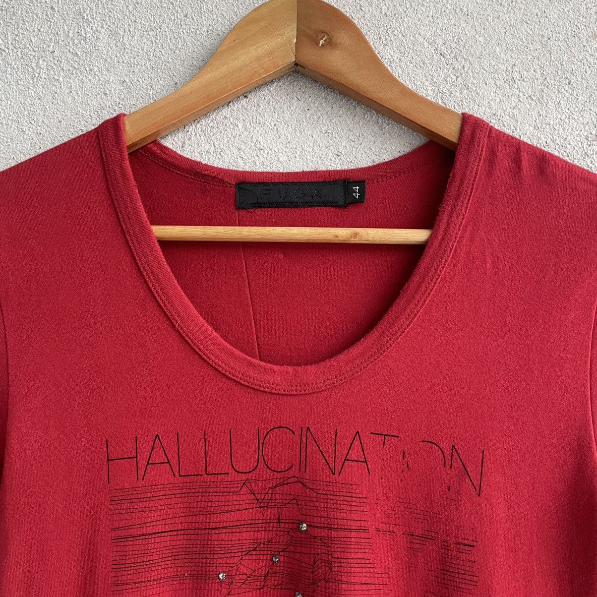 Le Grande Bleu (L.G.B.) Vintage FUGA Asymmetric Tee Shirt Size US XXS / EU 40 - 4 Thumbnail