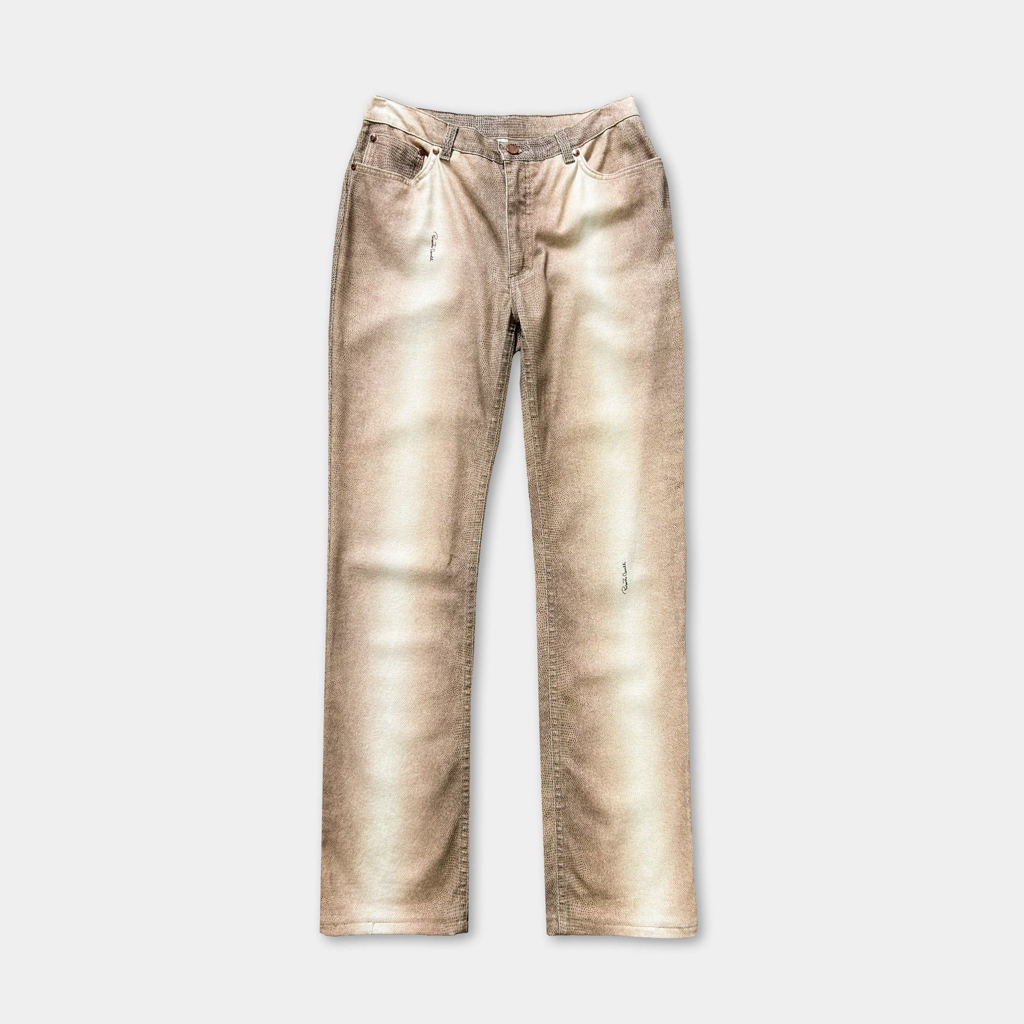 Roberto Cavalli Roberto Cavalli 00's Gradient Yellow Jeans Size US 29 - 1 Thumbnail