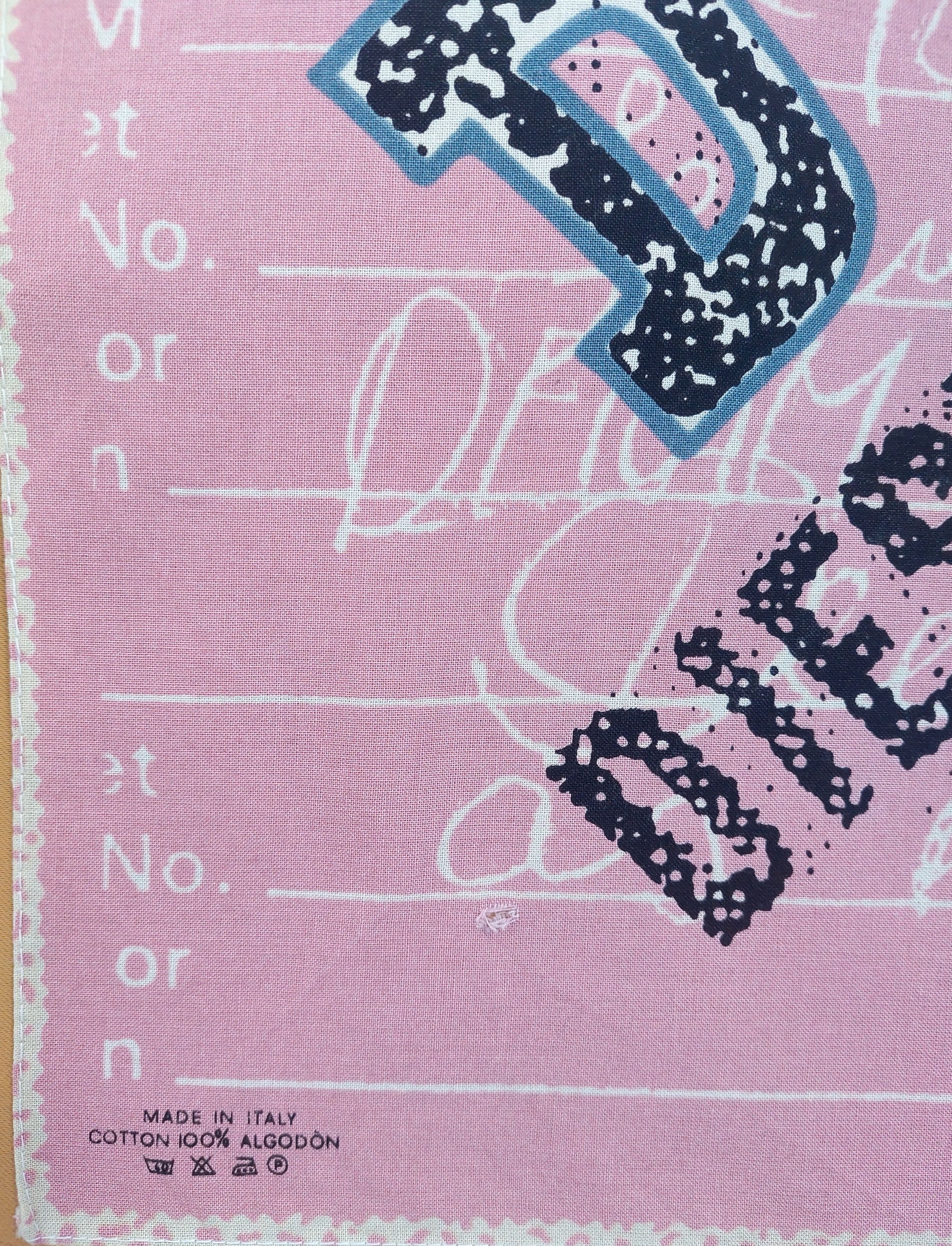 Diesel Vintage Diesel Pink Bandana Graphic Union of Dockworkers Y2K Size ONE SIZE - 5 Thumbnail
