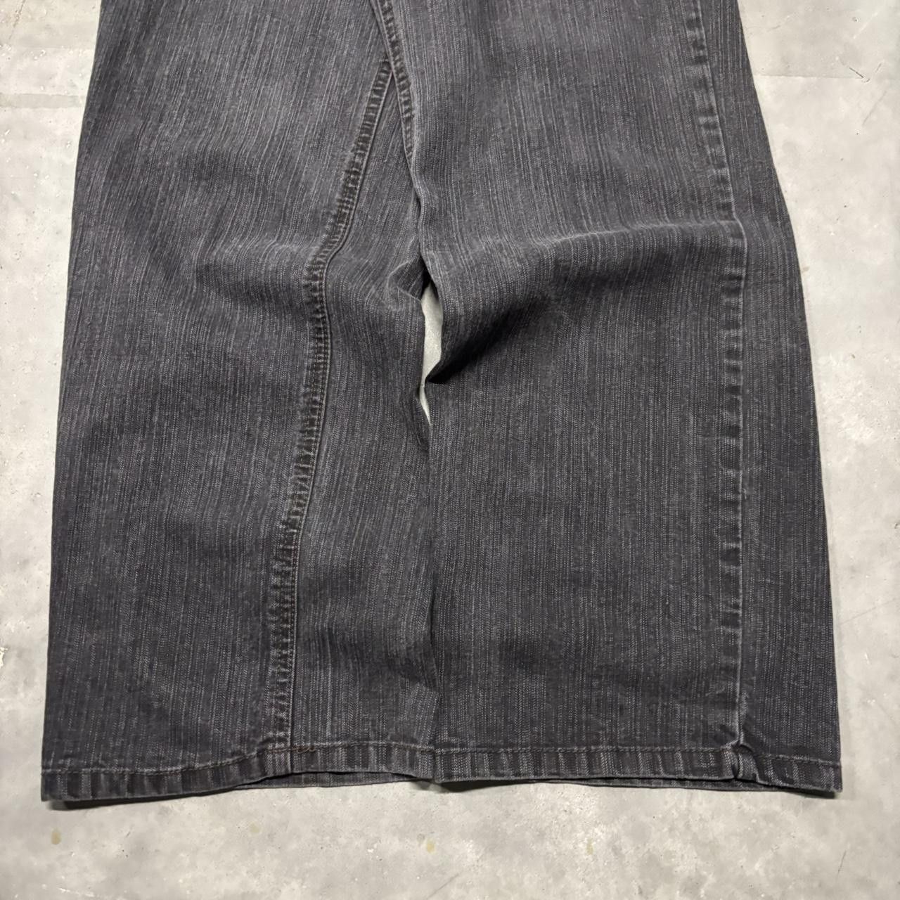 Japanese Brand × Vintage Crazy Vintage Y2K/2000s Grunge Black Denim Jeans! Size US 34 / EU 50 - 6 Thumbnail