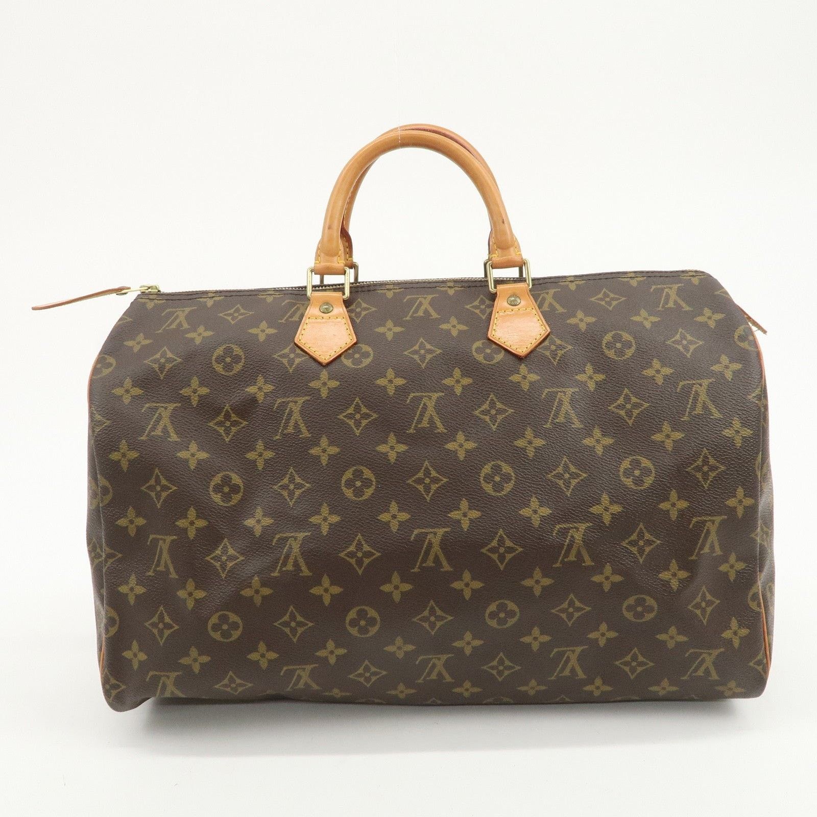 Louis Vuitton Louis Vuitton Monogram Speedy 40 Satchel Brown Size ONE SIZE - 2 Thumbnail