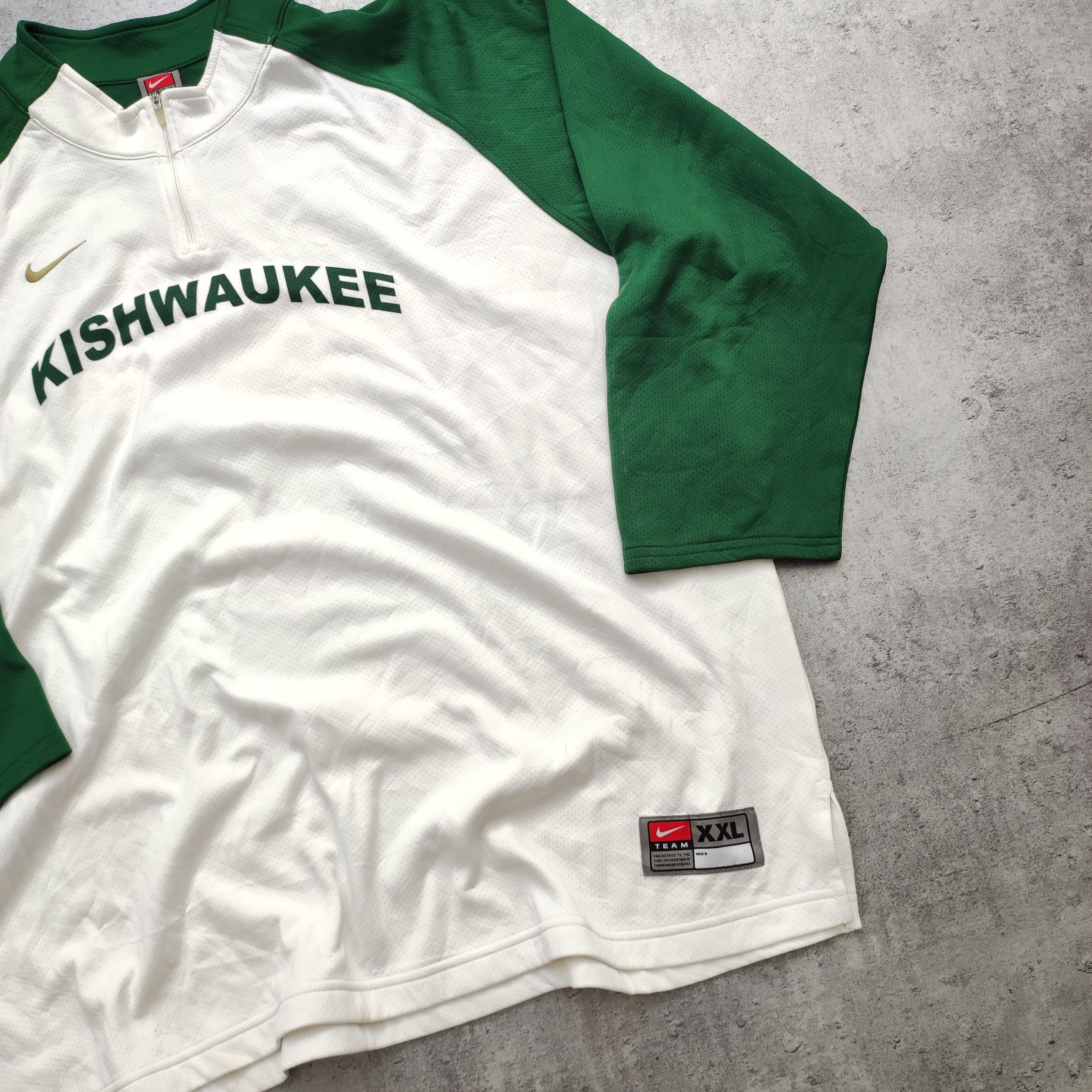 Nike × Vintage RARE 90s Nike x Kishwaukee #4 Hozeska NFL Jersey Size US XXL / EU 58 / 5 - 2 Thumbnail