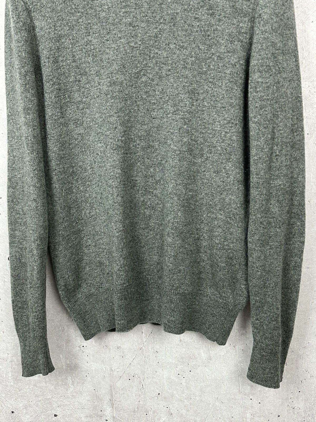 Allsaints × Vintage Allsaints Alec Crew Neck Grey Wool Long Sleeve Sweater Size US M / EU 48-50 / 2 - 3 Thumbnail