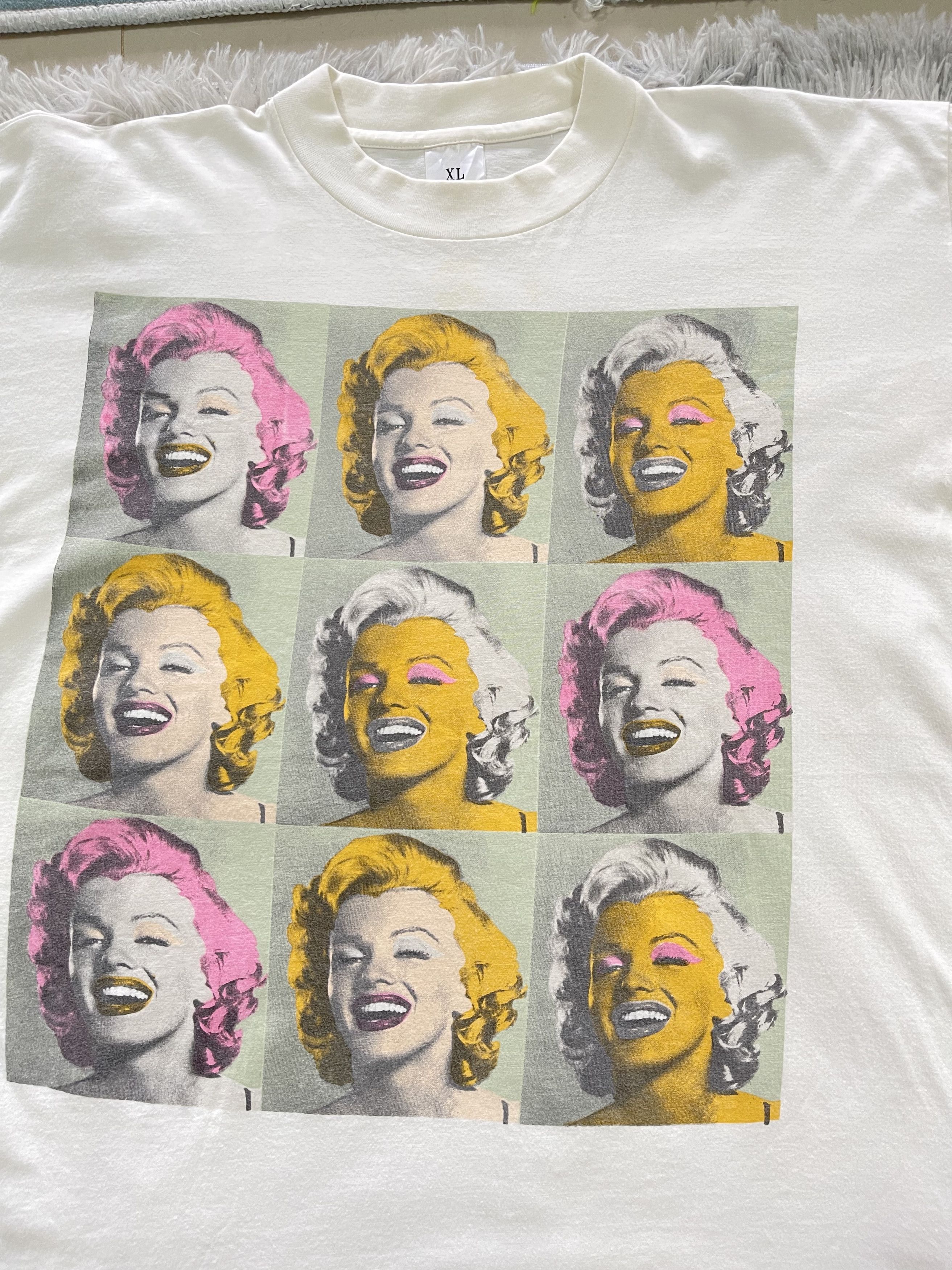 Band Tees 90s Marilyn Monroe Richey Edwards Manic Street Preacher Tees Size US L / EU 52-54 / 3 - 2 Thumbnail