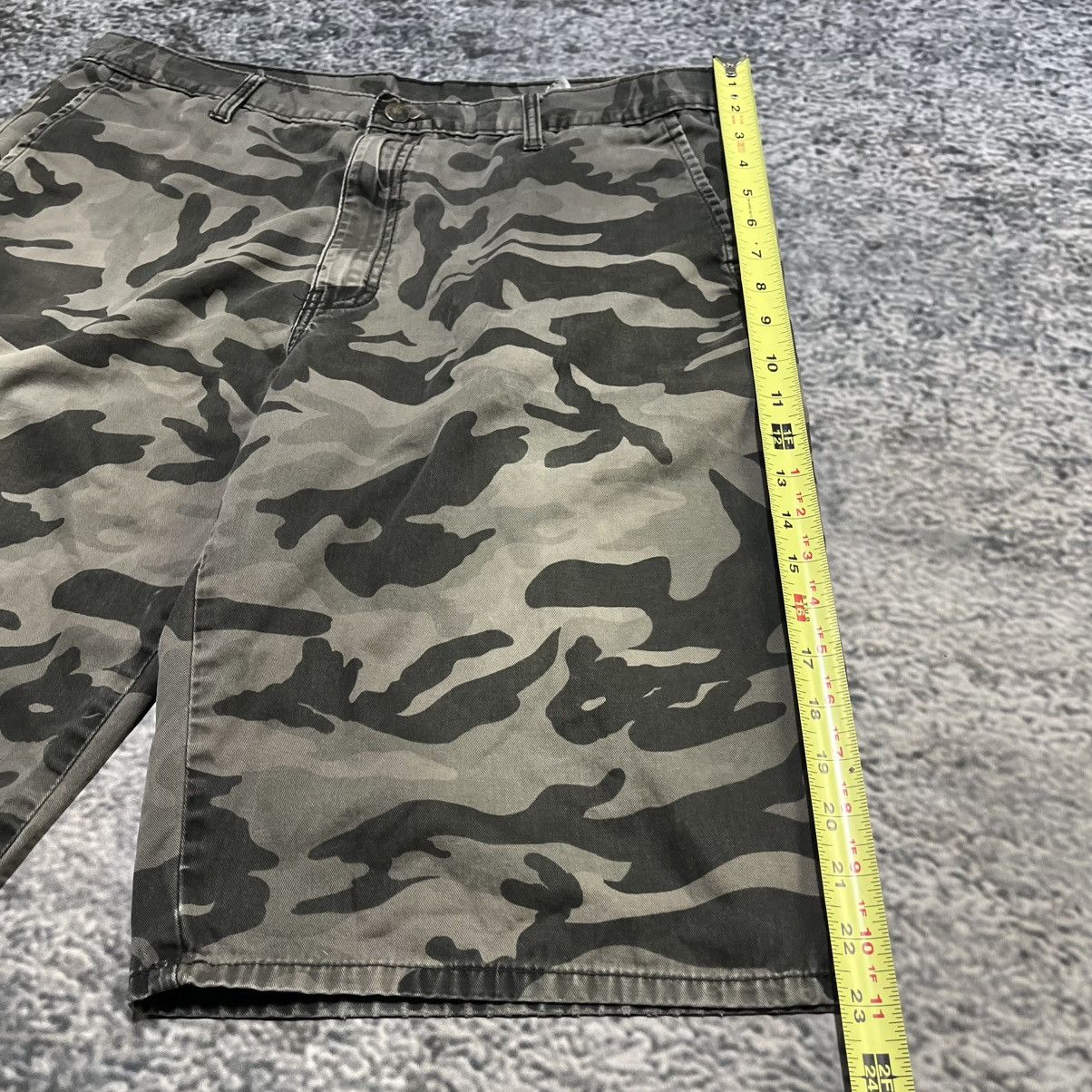 Dickies Vintage Dickies Gray Camo Shorts Y2K Utility Workwear Size US 36 / EU 52 - 9 Thumbnail