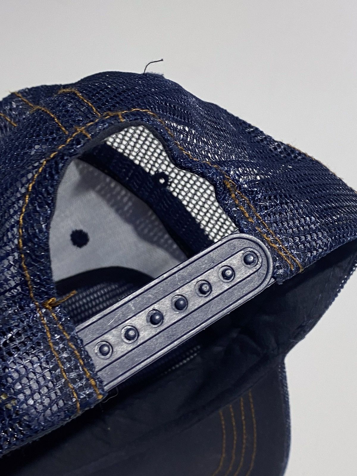 Von Dutch 🔥 00s VON DUTCH RHINESTONES EMBELLISHED DENIM CAP Y2k Size ONE SIZE - 11 Thumbnail