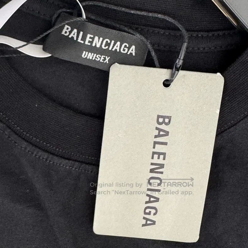 Balenciaga Balenciaga Slogan Logo Short Sleeve T-Shirt Size US XS / EU 42 / 0 - 2 Thumbnail