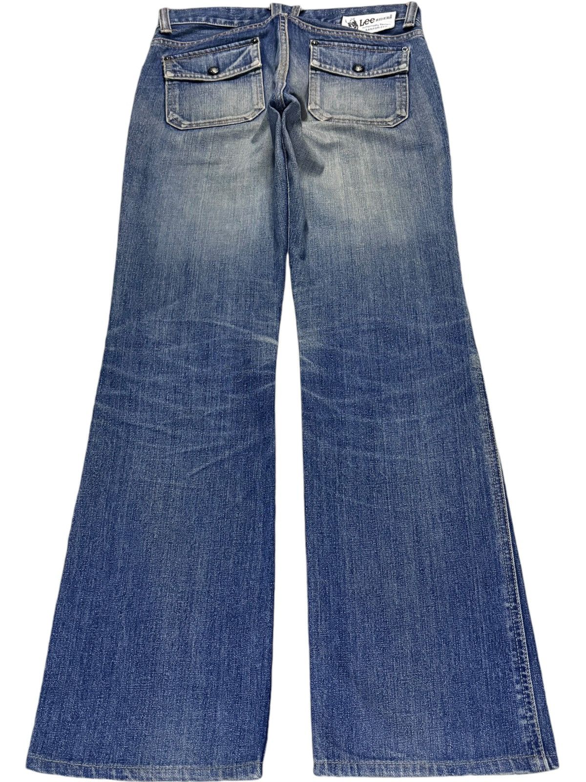 Lee Vintage Japanese Lee Riders Mud Wash Bush Flare Jeans Size US 29 - 2 Thumbnail