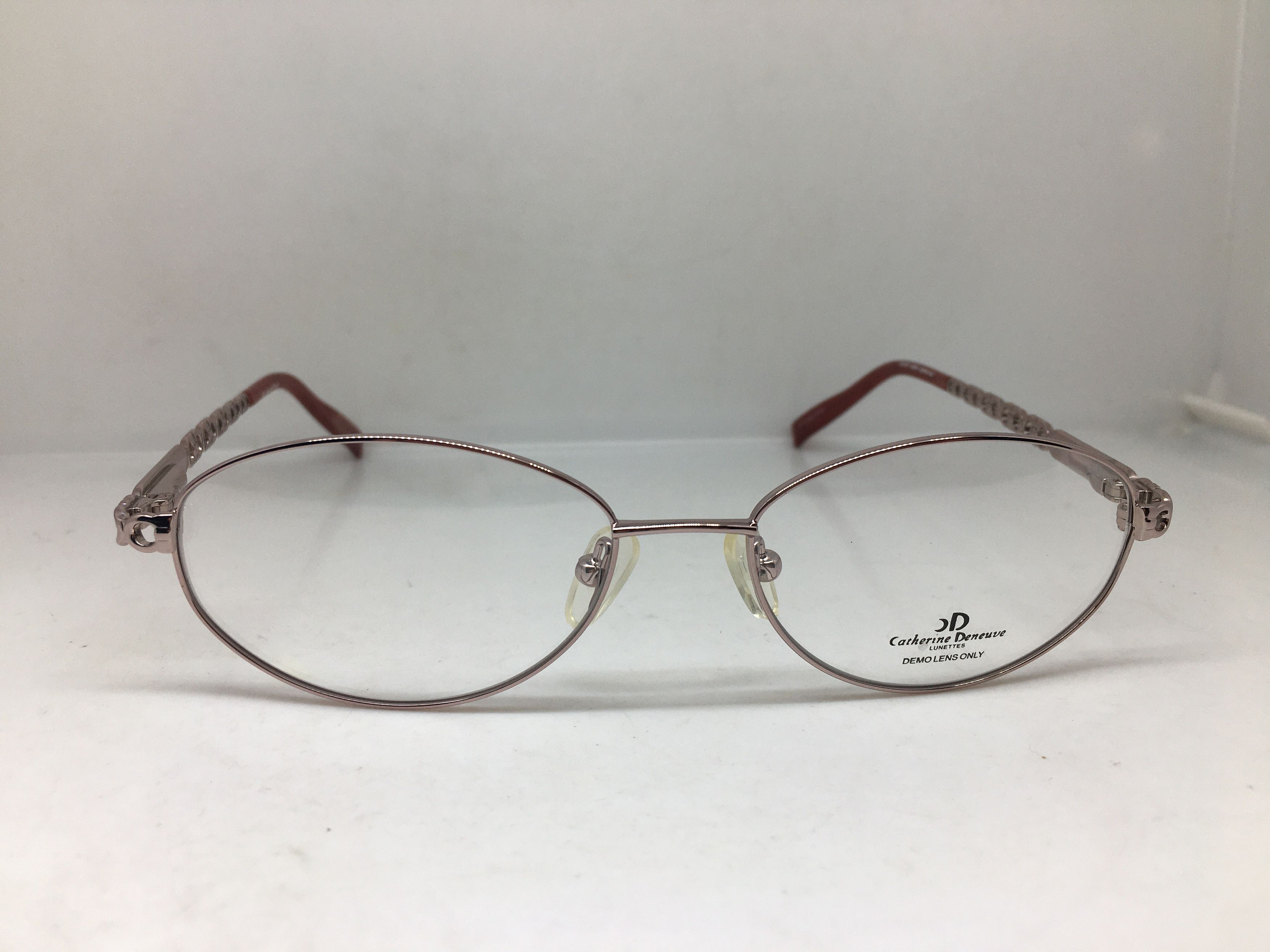 Catherine Deneuve CD207 Purish Oval Silver Eyeglasses Frame