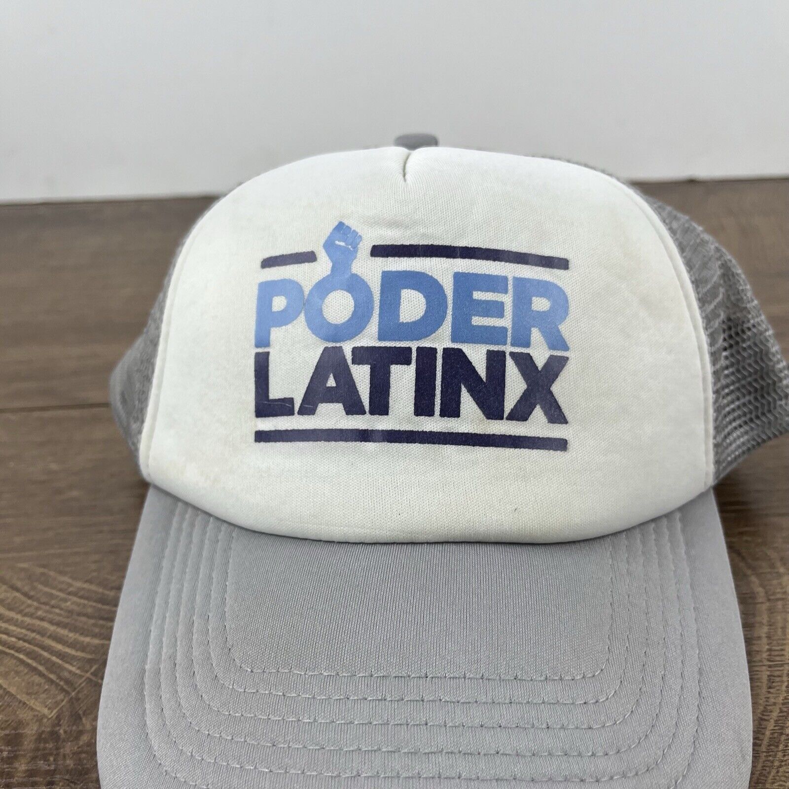 Other Poder Latinx Hat White Cap Hat Adjustable Hat White Adult Ha Size ONE SIZE - 5 Thumbnail