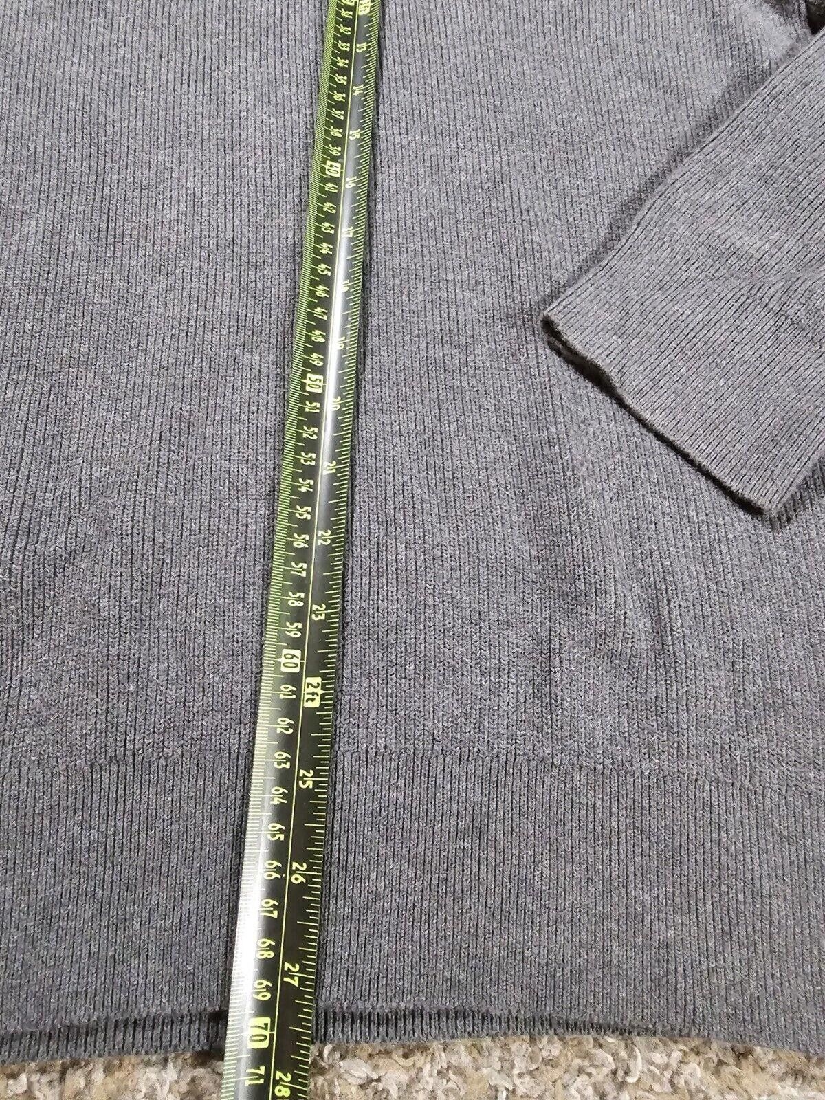 Michael Kors Michael Kors Mens XL cowl neck sweater Gray Heavy Duty Size US XL / EU 56 / 4 - 4 Thumbnail