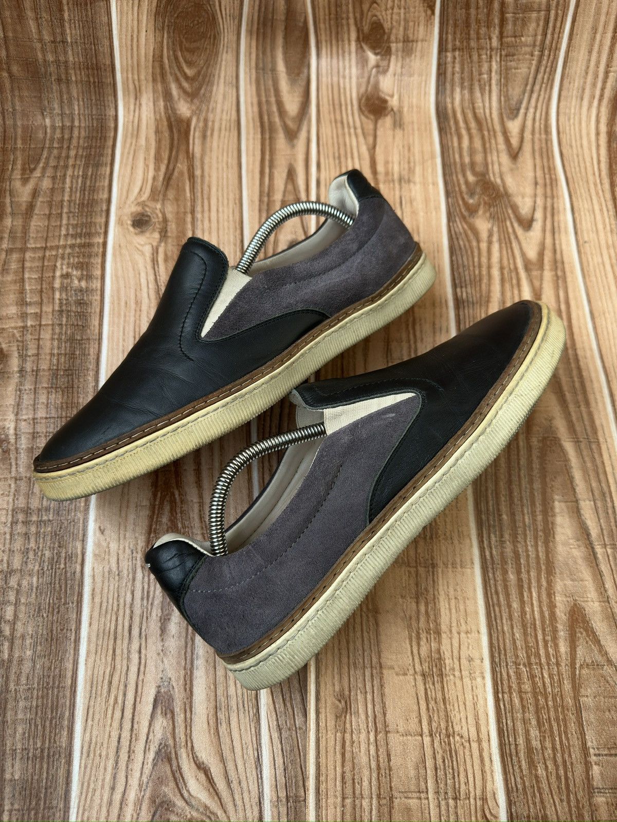 Maison Margiela Maison Martin Margiela Ss15 Slip On Black Leather Suede. Size US 9 / EU 42 - 21 Thumbnail