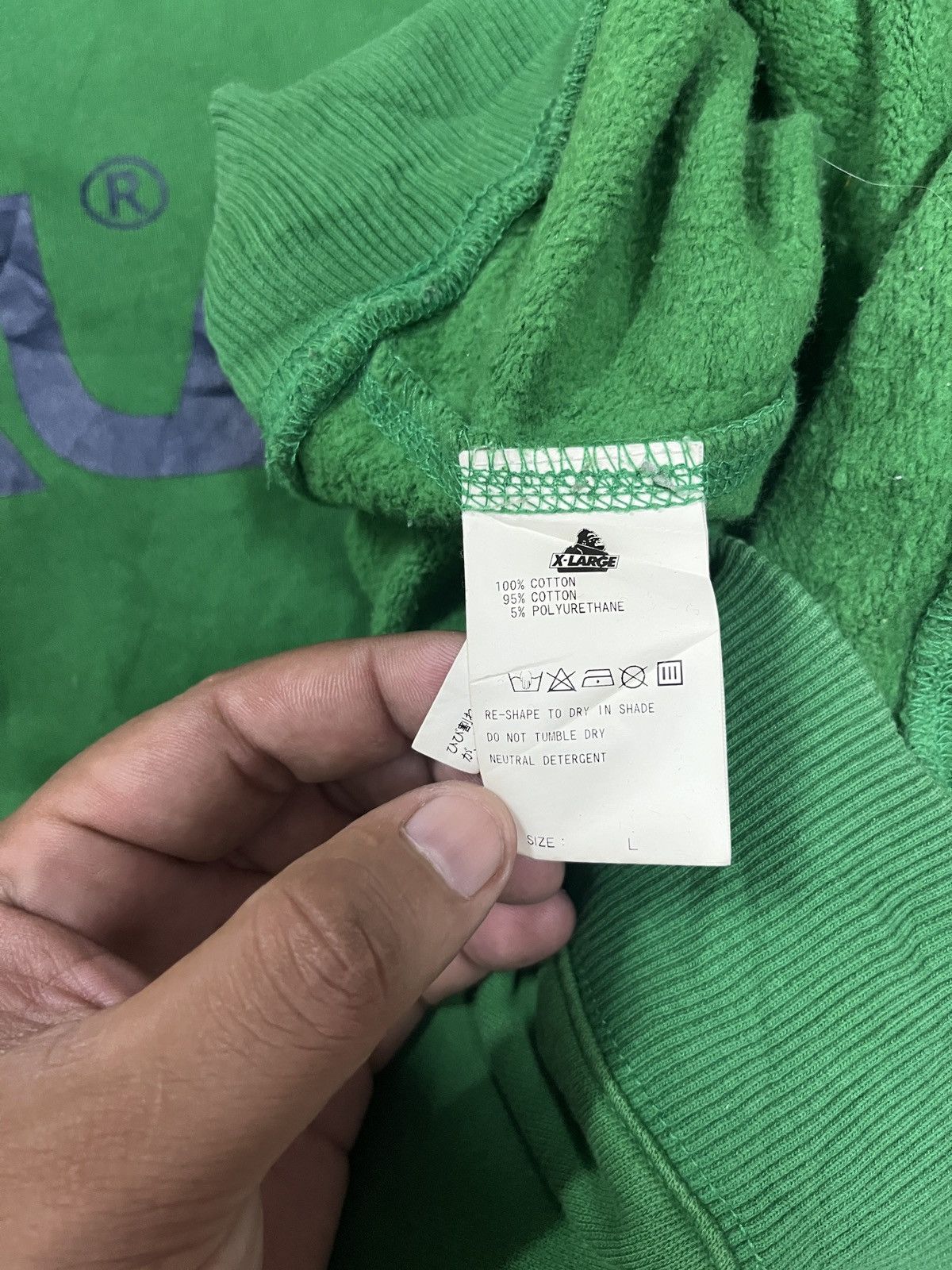 Xlarge X large sweatshirt Size US L / EU 52-54 / 3 - 10 Thumbnail
