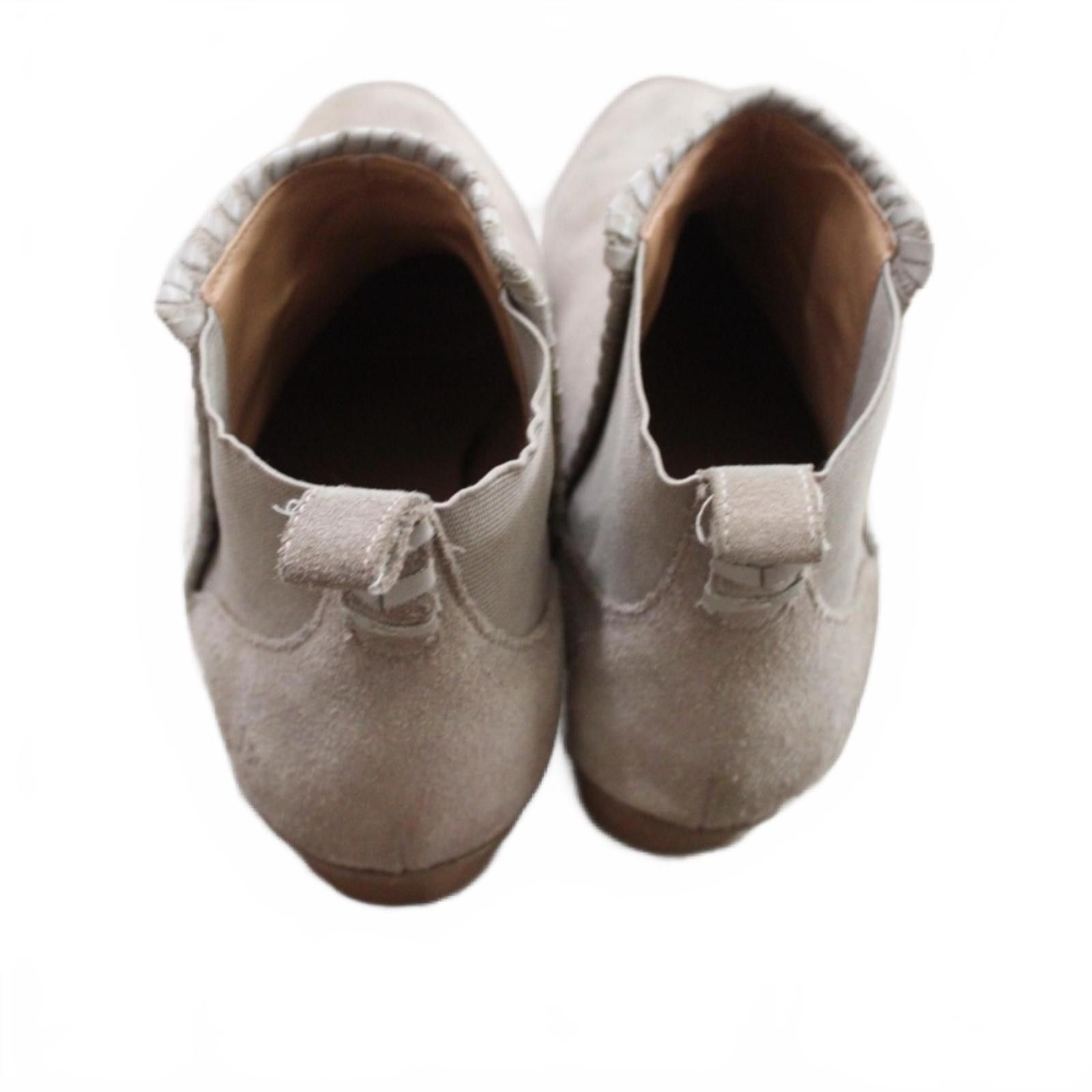 Other Jack Rogers Light Gray Suede Ankle Boots With Stitching 8 Size US 8 / IT 38 - 6 Thumbnail