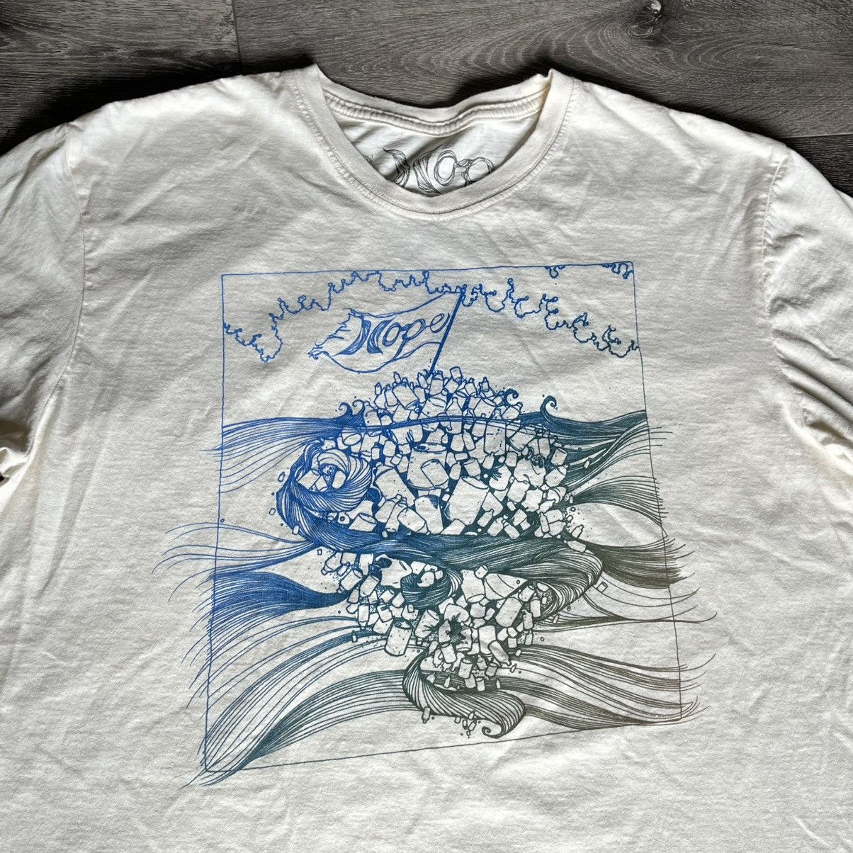 Hurley Vintage Hurley x Incubus Brandon Boyd Hope Surf Graphic Tee Size US L / EU 52-54 / 3 - 3 Thumbnail