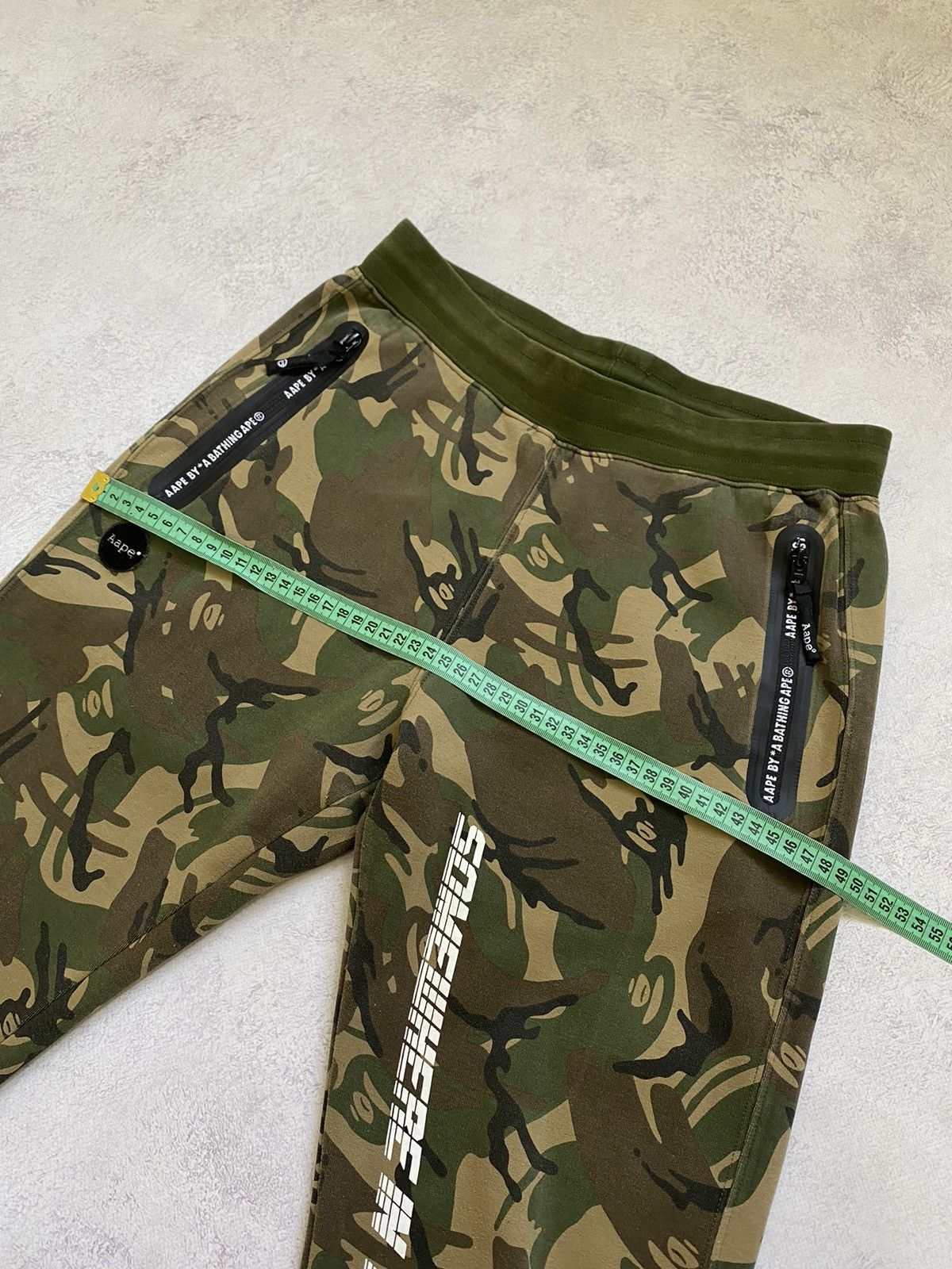 Aape Aape A Bathing Ape Mens Camo Joggers Size S Size US 28 / EU 44 - 18 Thumbnail