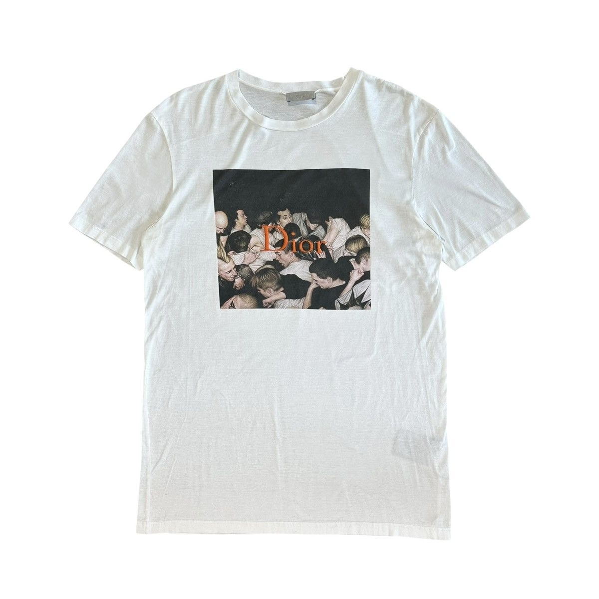 Dior × Kris Van Assche FW17 Dan witz Mosh Pit t shirt | Grailed