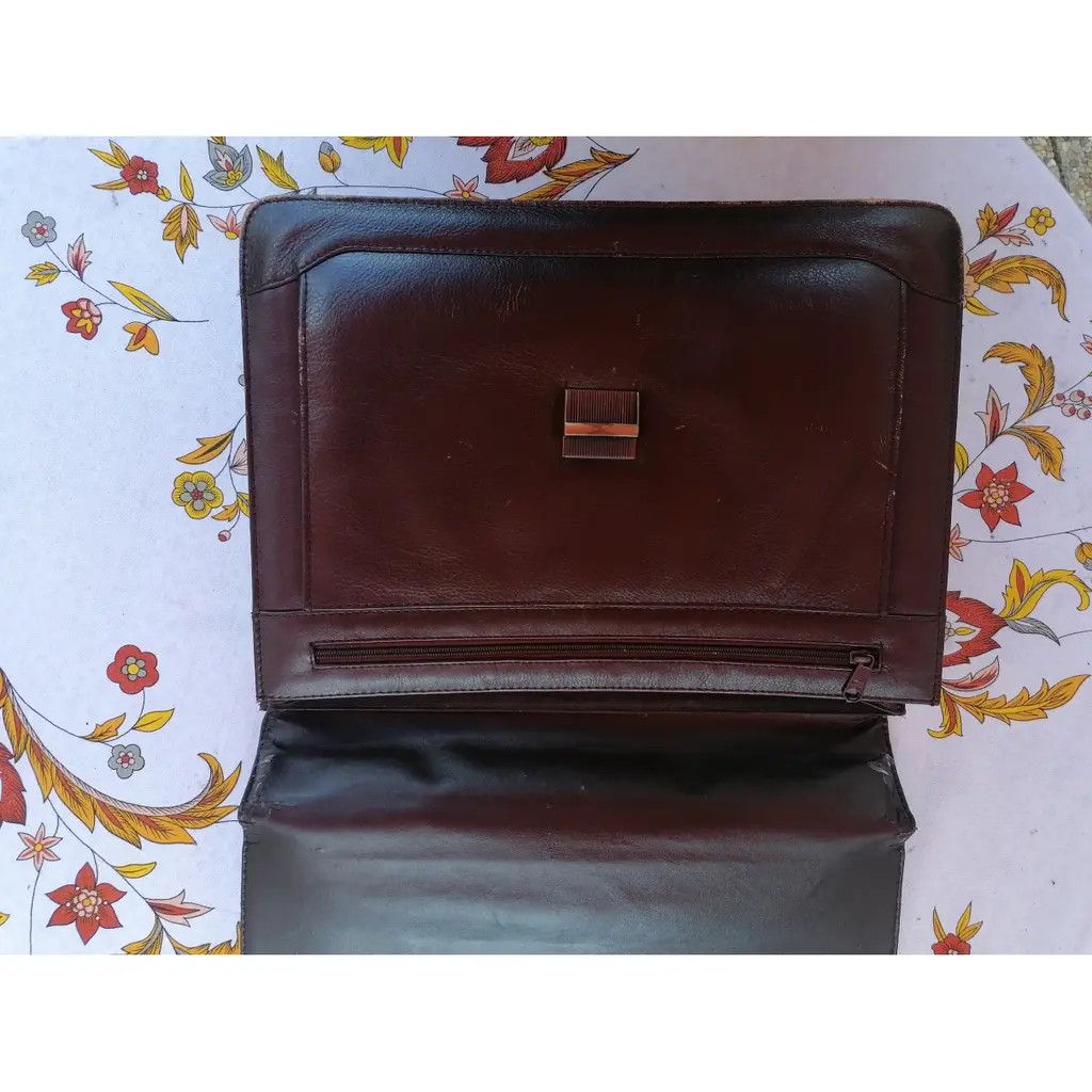 Other Vintage Brown Leather Briefcase Size ONE SIZE - 2 Thumbnail