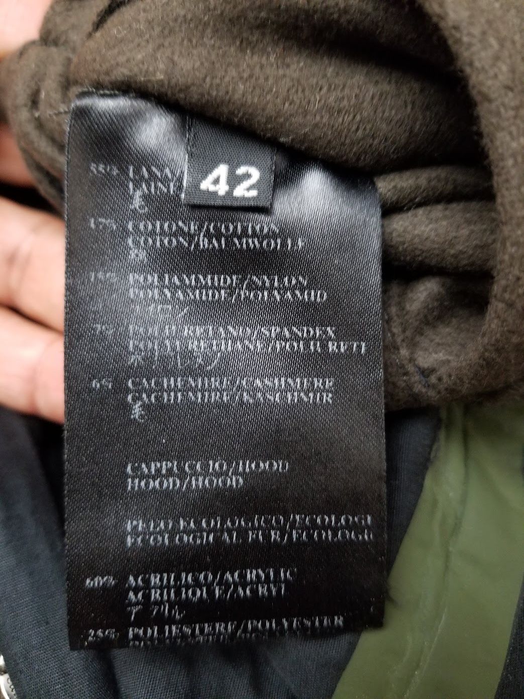 Costume National Costume National men coat wool Blend coat Size US XS / EU 42 / 0 - 21 Thumbnail